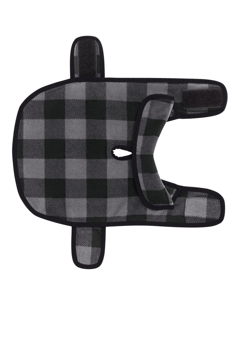 Port Authority Pet Fleece Jacket - Grey/ Black Buffalo Check