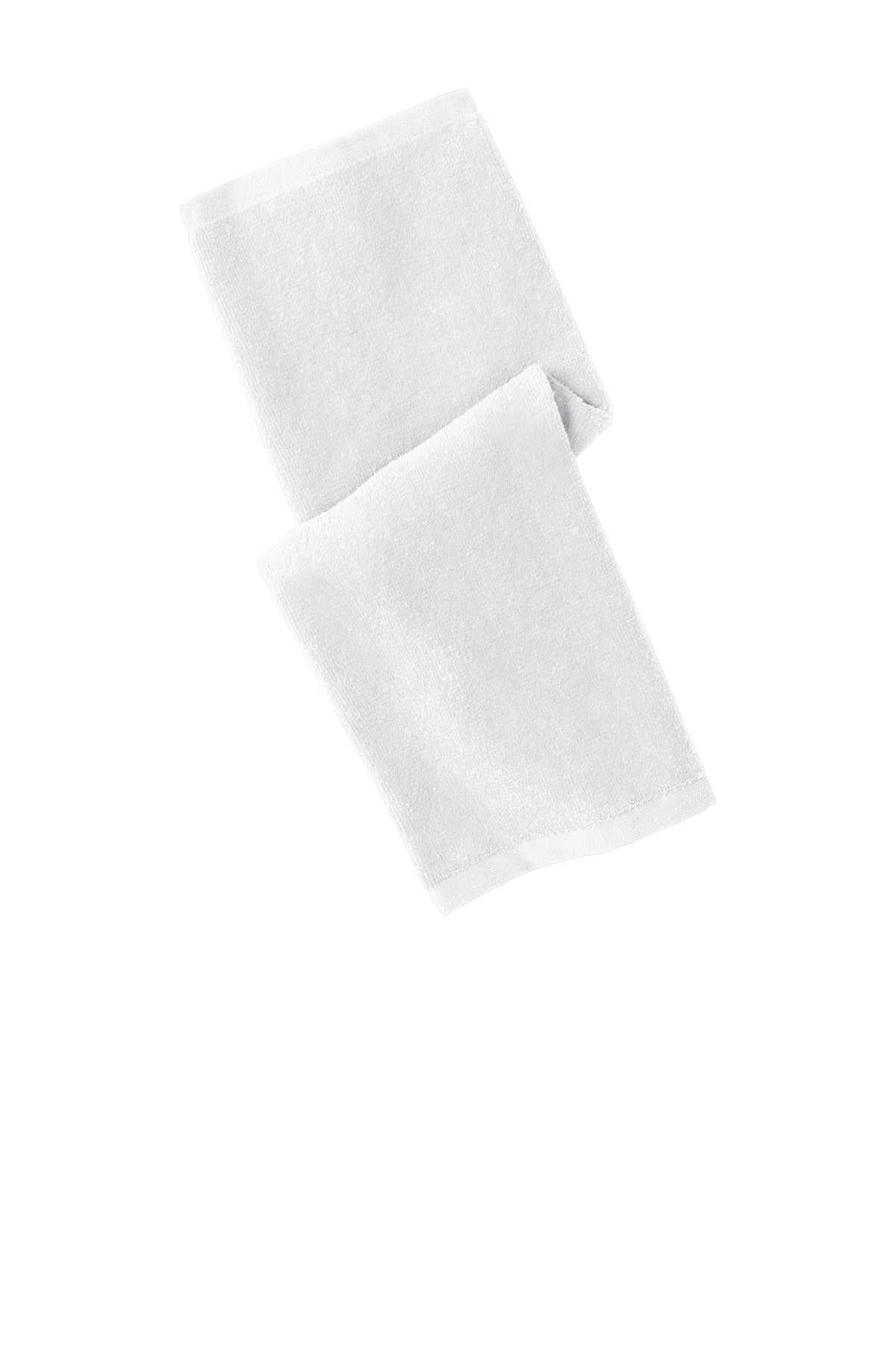 Port Authority  Hemmed Towel - White