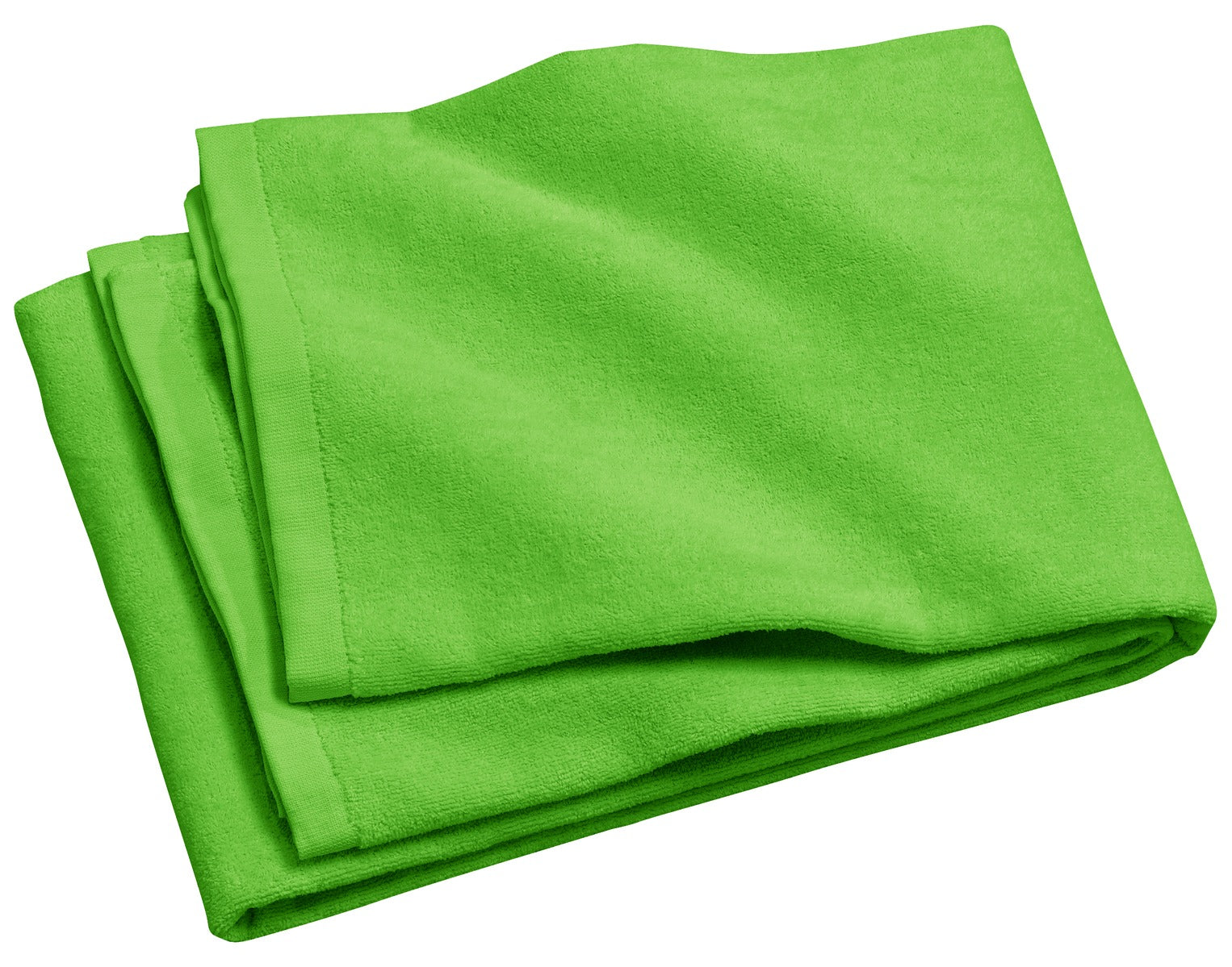 Port Authority - Beach Towel - Bright Lime