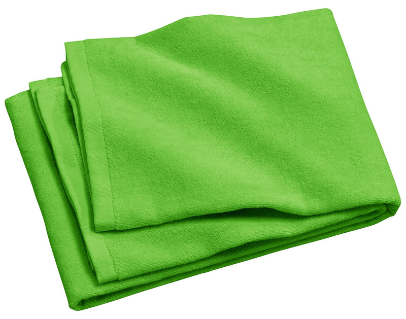 Port Authority - Beach Towel - Bright Lime