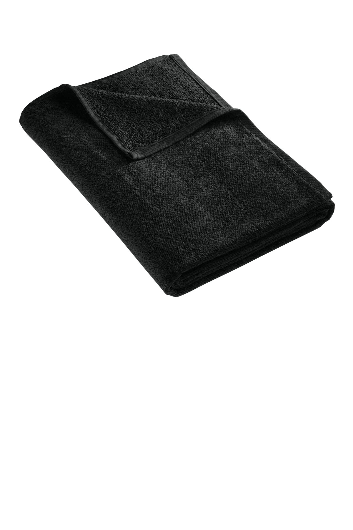 Port Authority  Value Beach Towel - Black