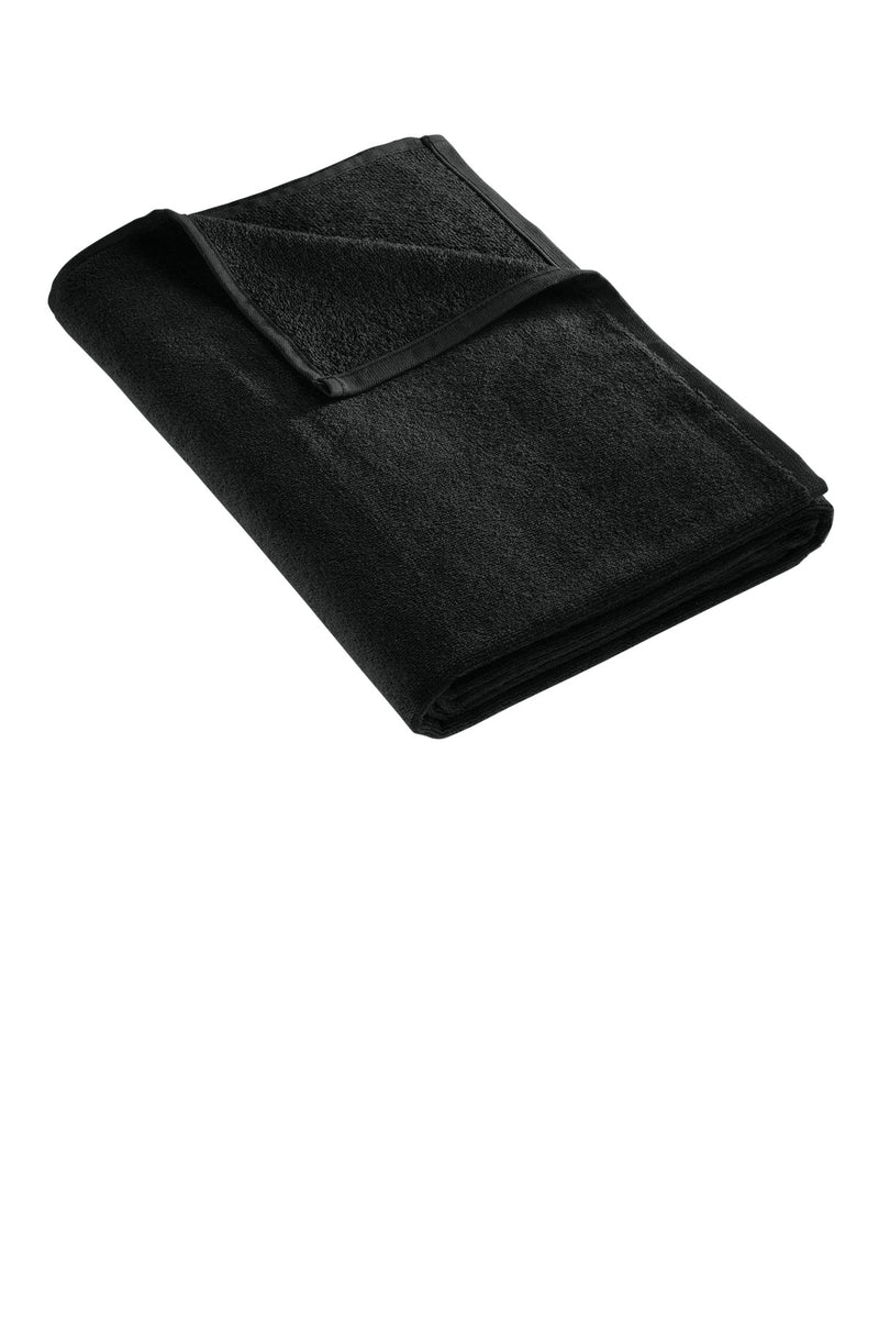 Port Authority  Value Beach Towel - Black