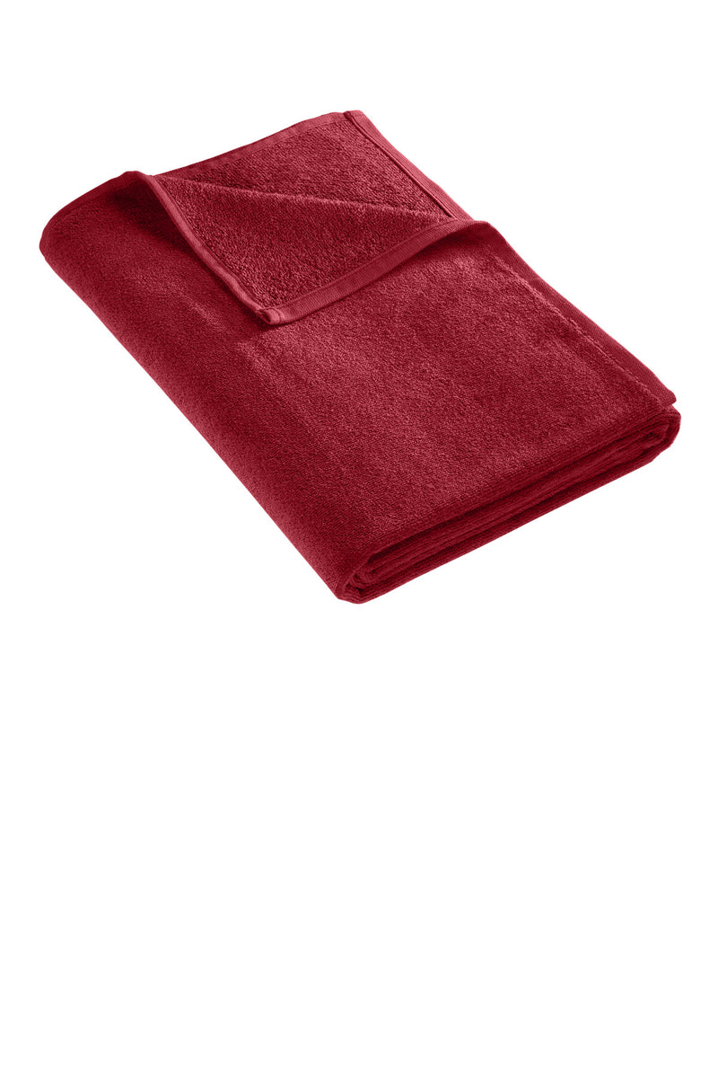 Port Authority  Value Beach Towel - Red