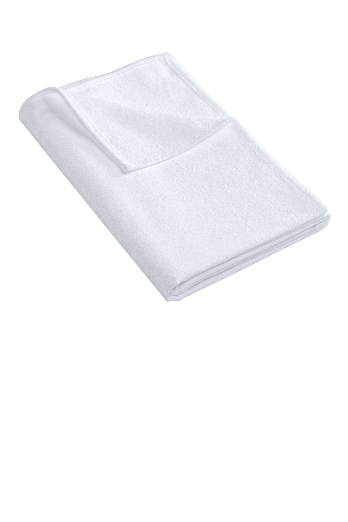 Port Authority  Sublimation Beach Towel - White