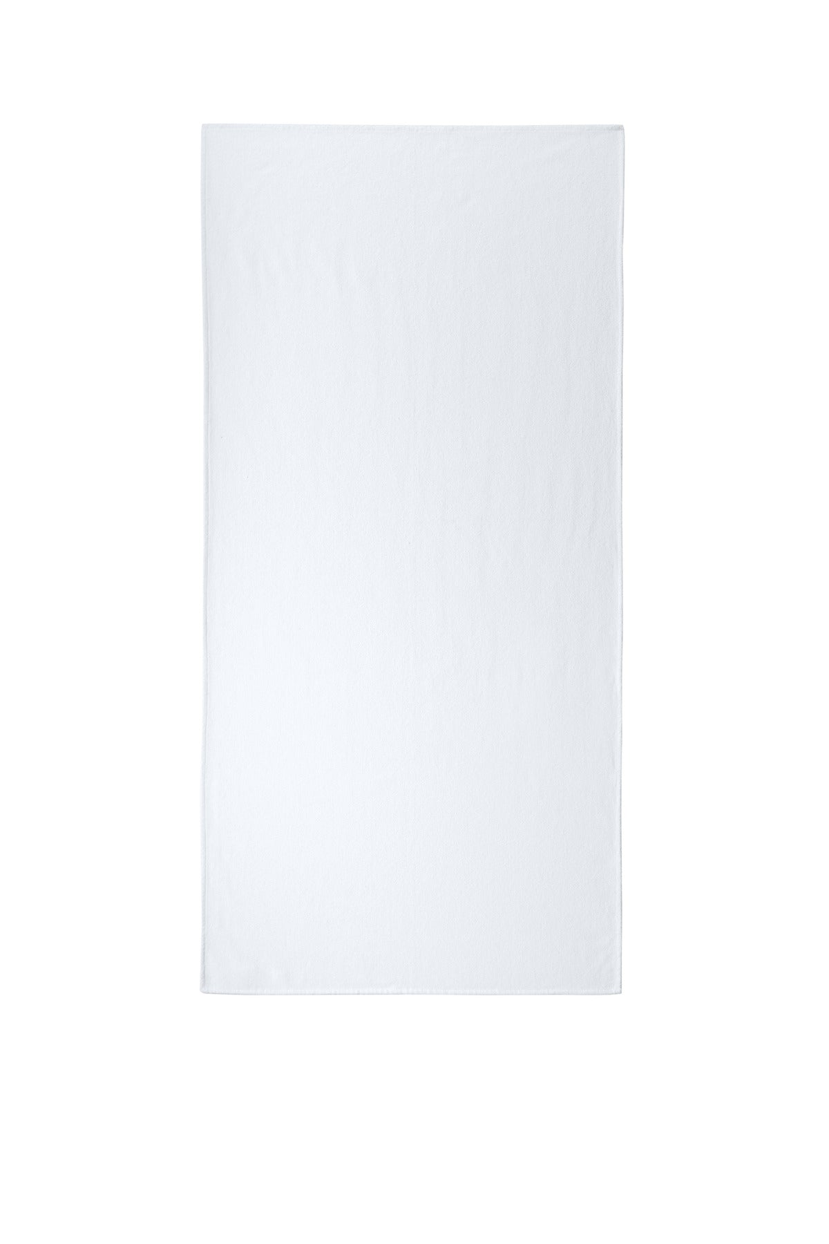 Port Authority  Sublimation Beach Towel - White