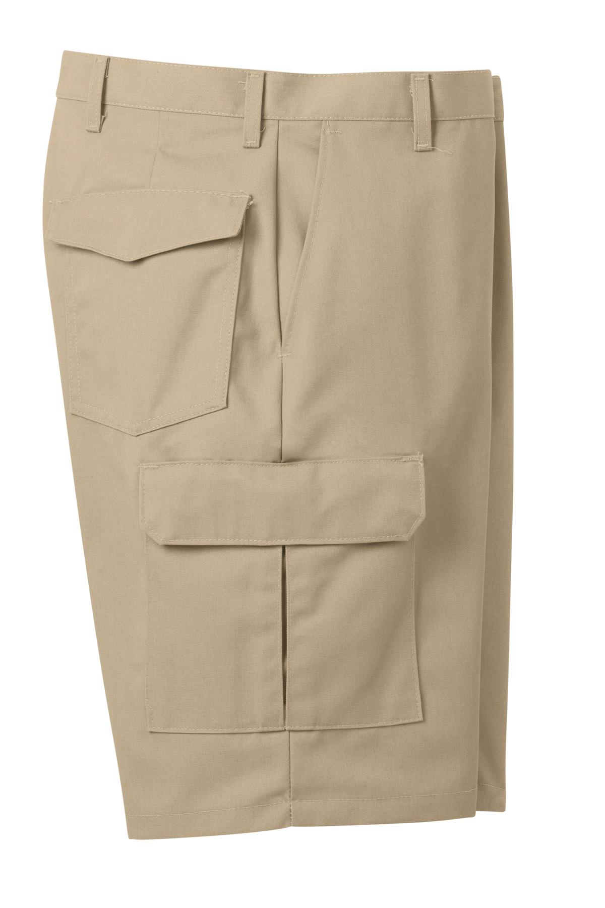 Red Kap Industrial Cargo Short - Khaki