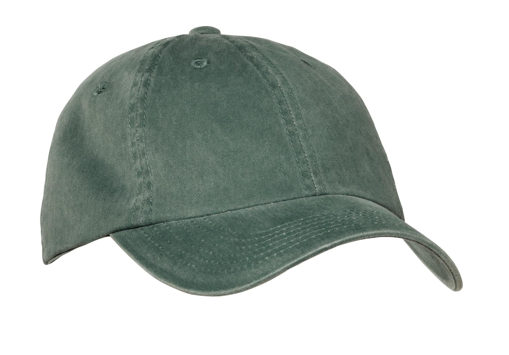 Port Authority Garment-Washed Cap - Green