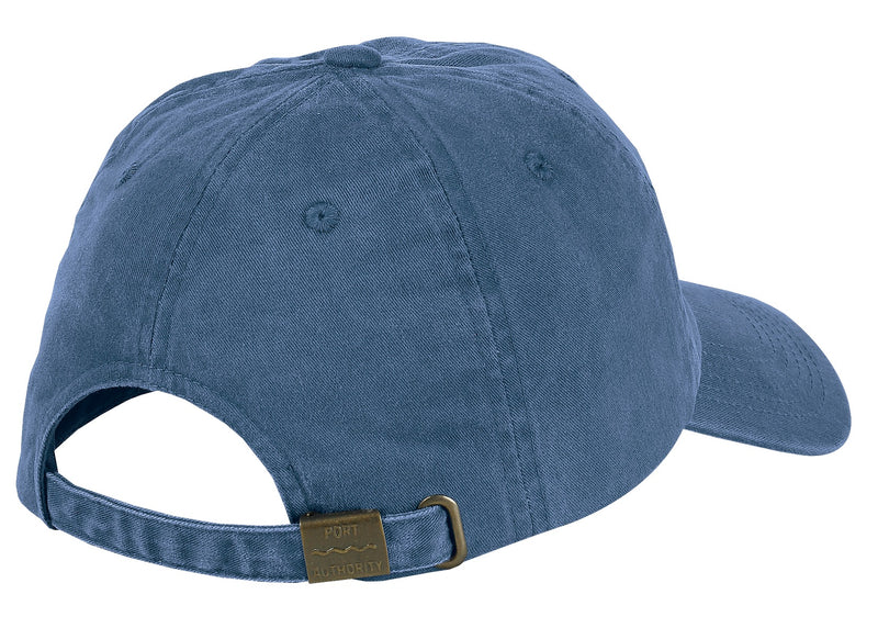 Port Authority Garment-Washed Cap - Steel Blue