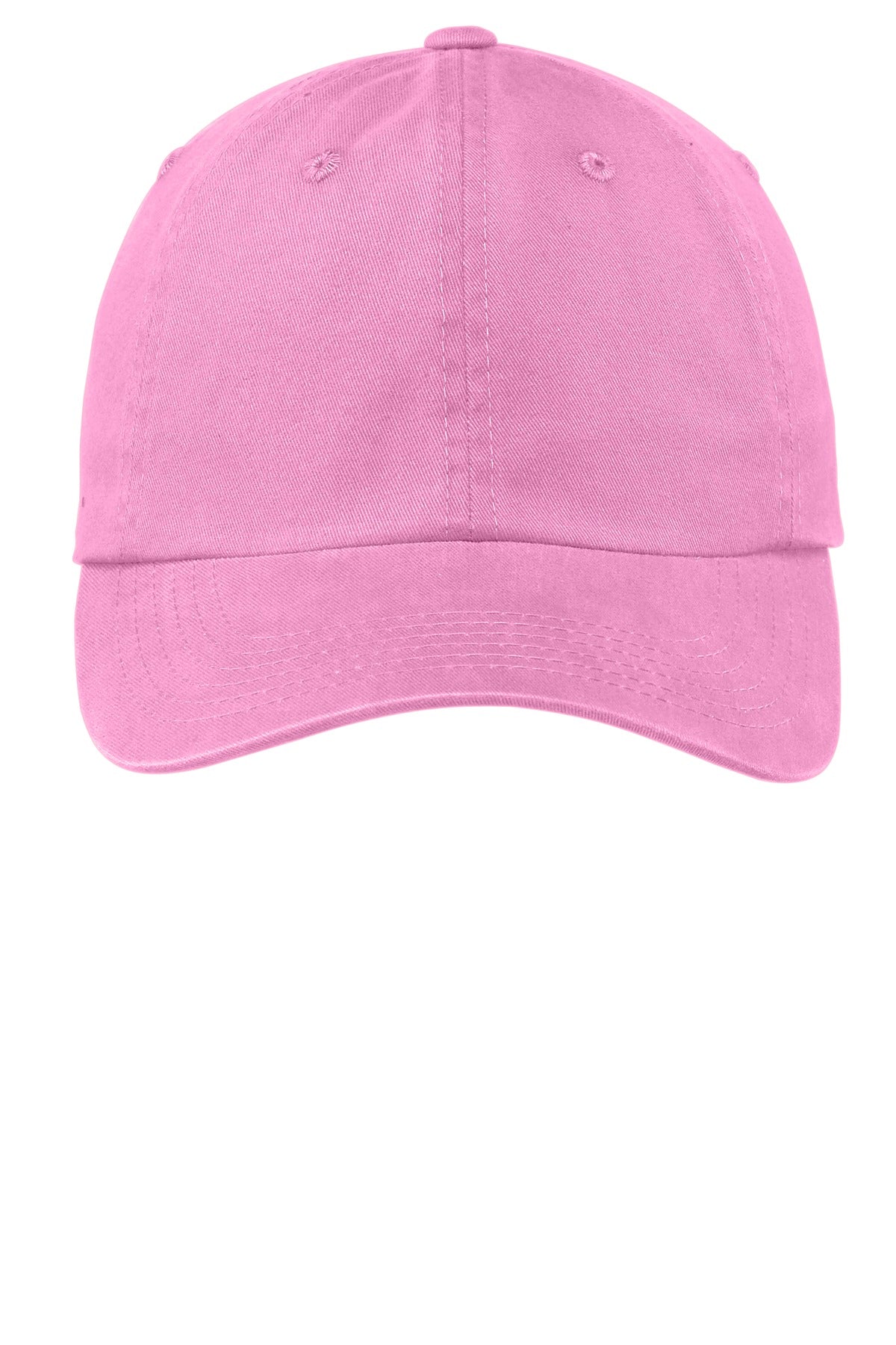Port Authority Garment-Washed Cap - Bright Pink