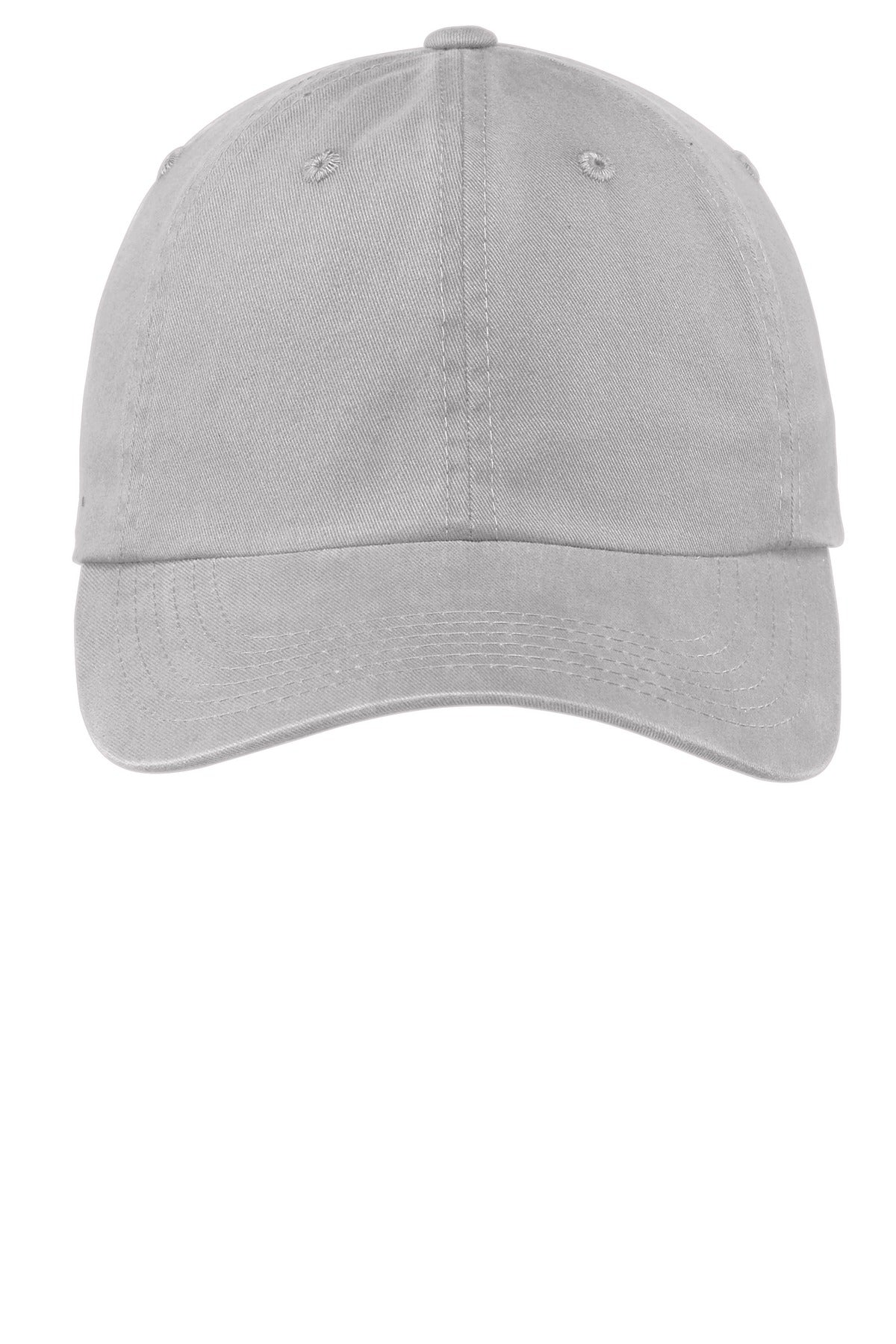 Port Authority Garment-Washed Cap - Chrome