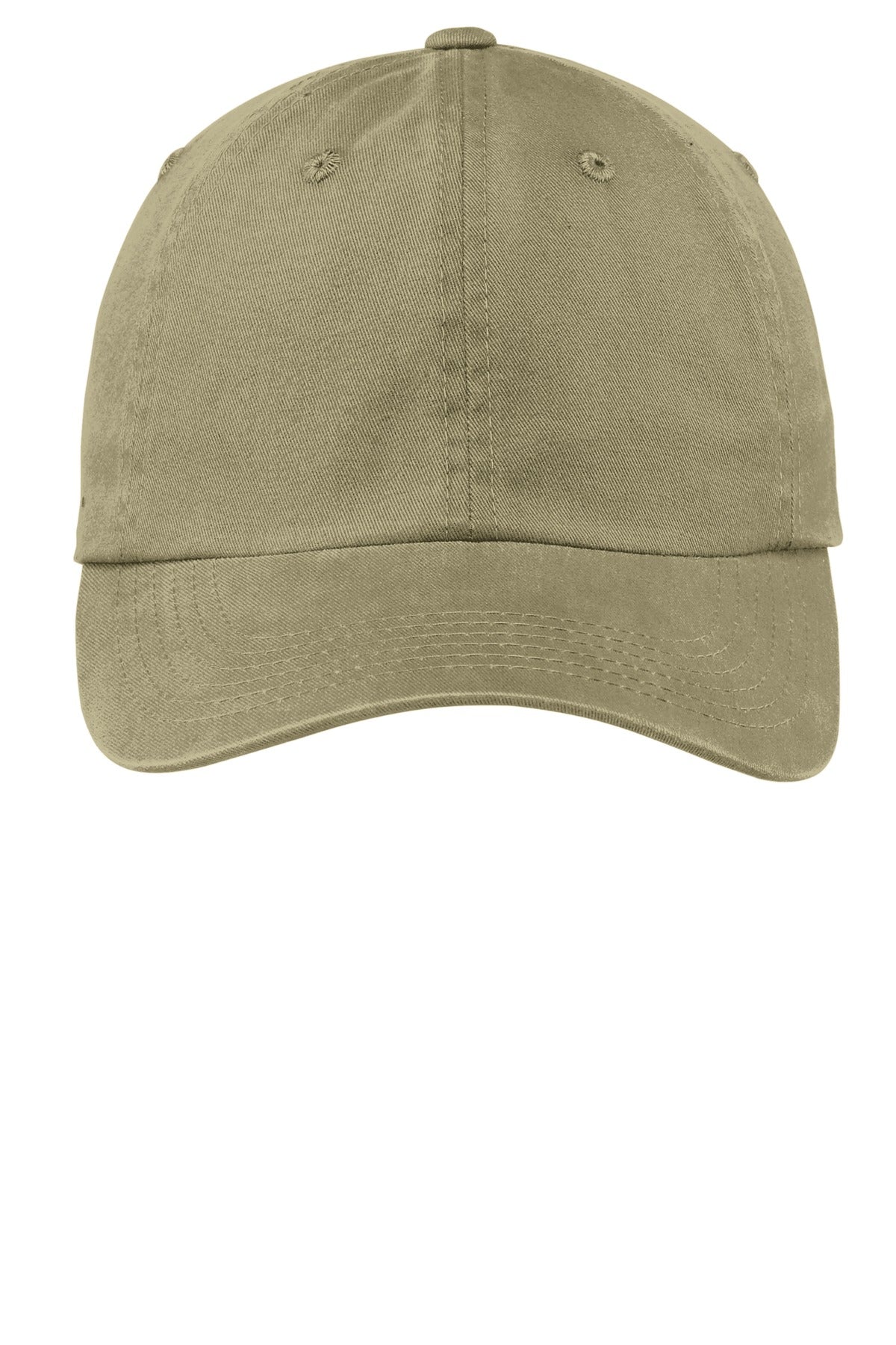 Port Authority Garment-Washed Cap - Khaki