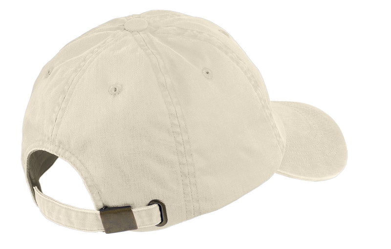 Port Authority Garment-Washed Cap - Stone