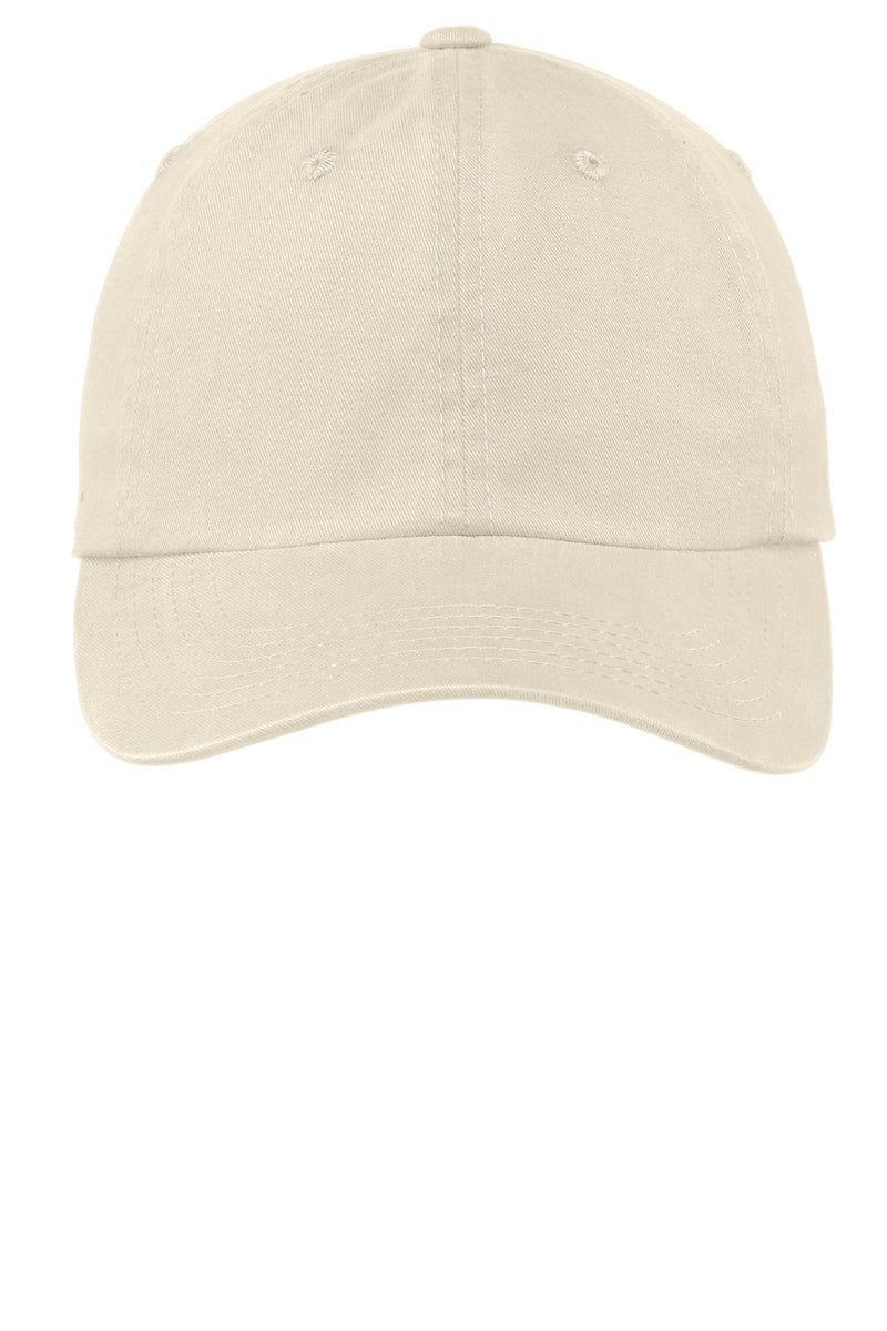 Port Authority Garment-Washed Cap - Stone