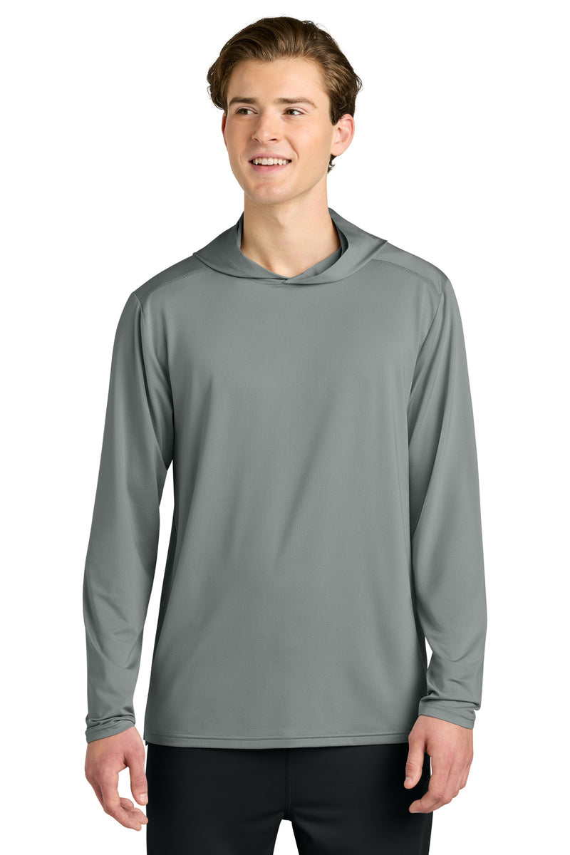 Richardson Clutch Long Sleeve Hoodie - Grey