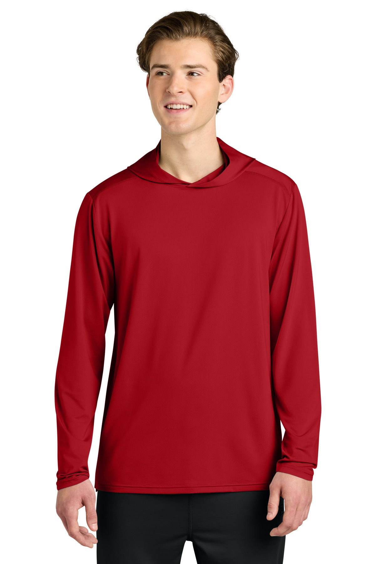 Richardson Clutch Long Sleeve Hoodie - Red