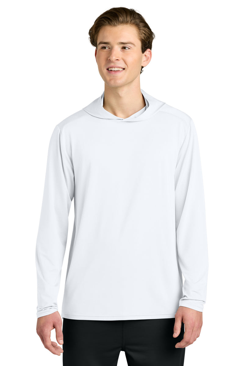 Richardson Clutch Long Sleeve Hoodie - White