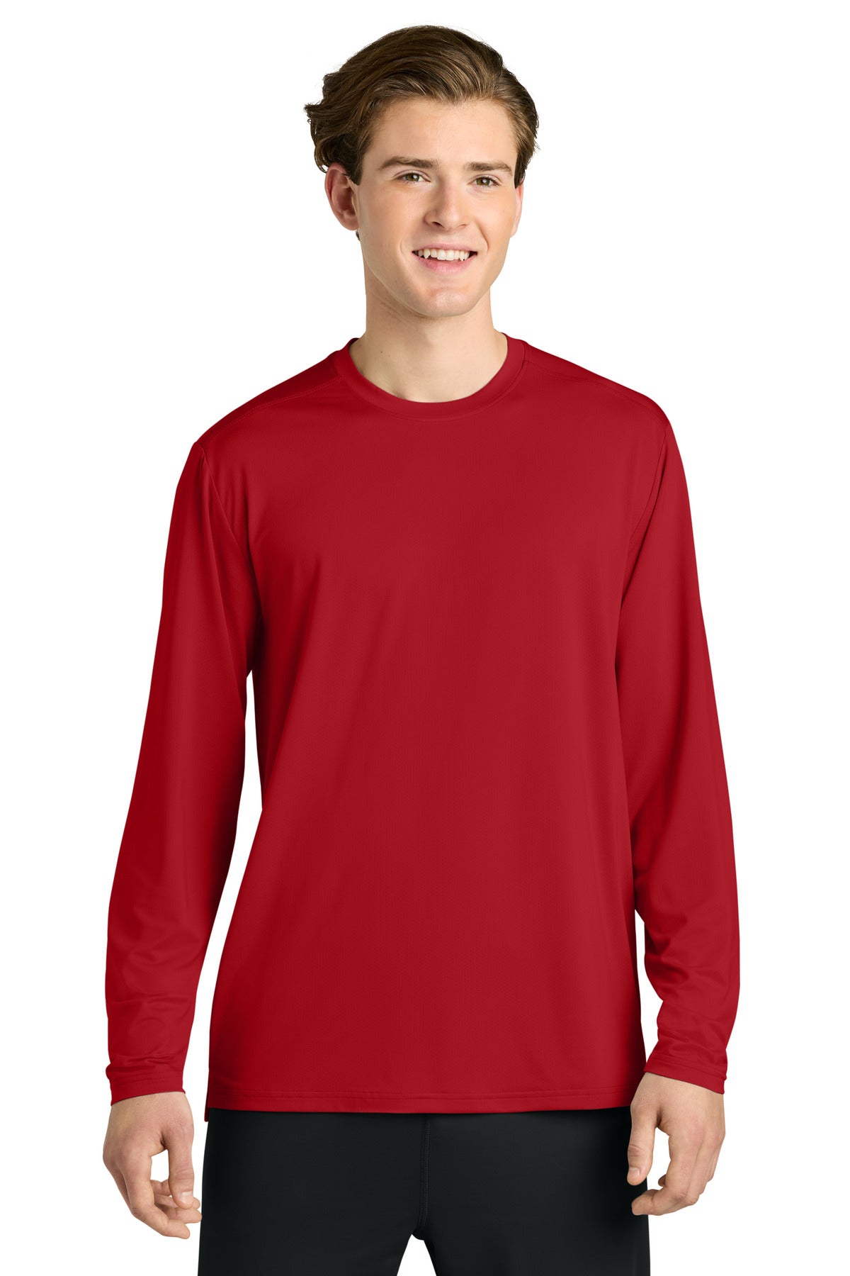 Richardson Clutch Long Sleeve Tee - Red