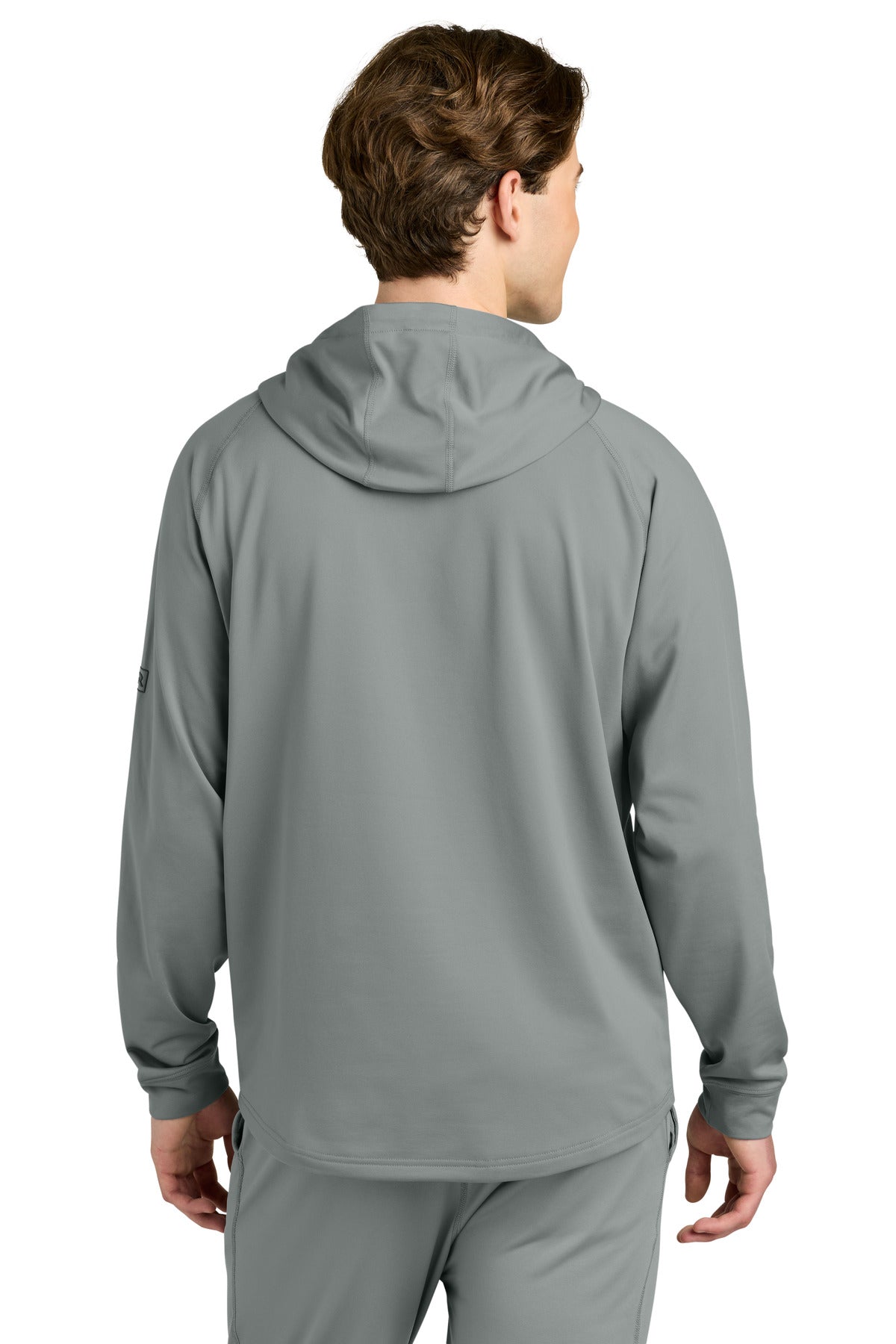 Richardson Charge Performance Fleece Long Sleeve Hoodie - Grey