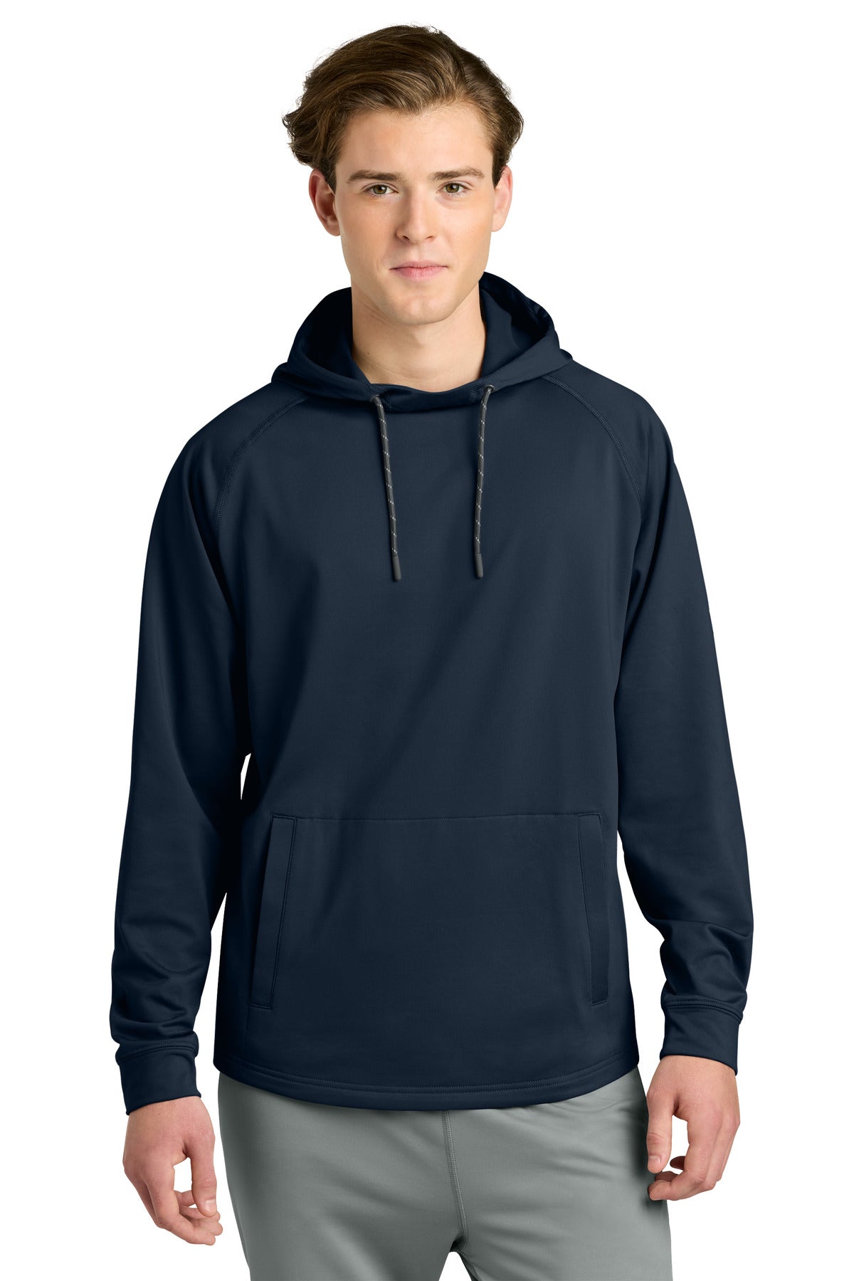 Richardson Charge Performance Fleece Long Sleeve Hoodie - Navy