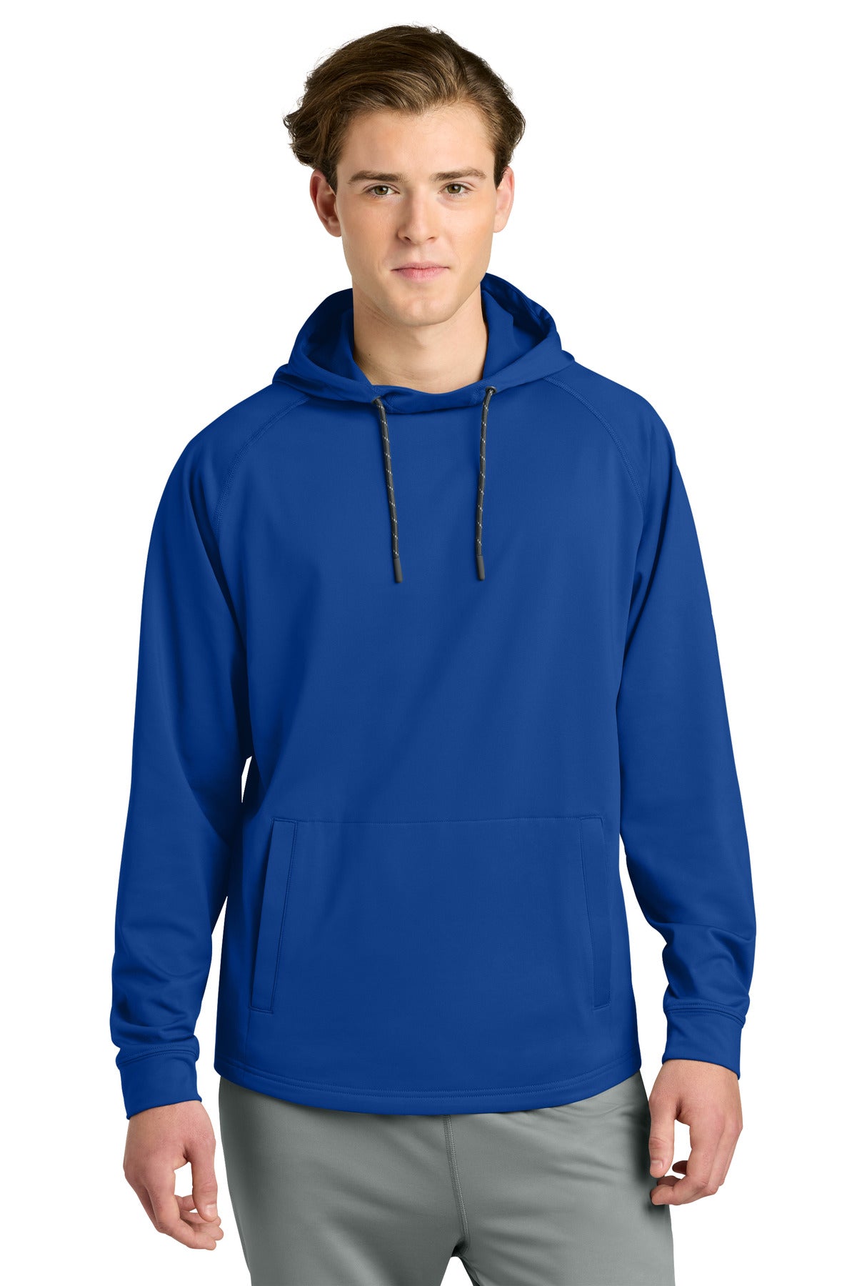 Richardson Charge Performance Fleece Long Sleeve Hoodie - Royal