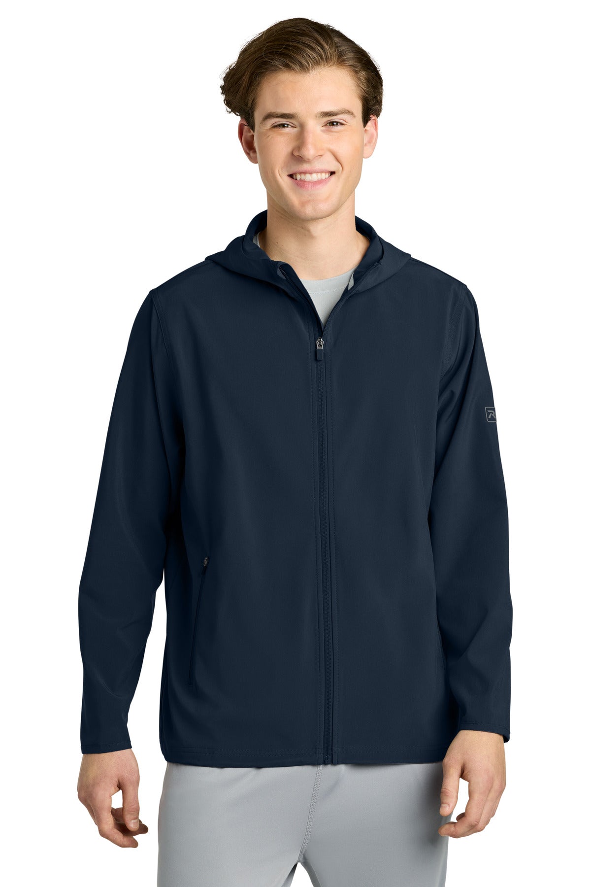 Richardson Barrage Hooded Wind Jacket - Navy
