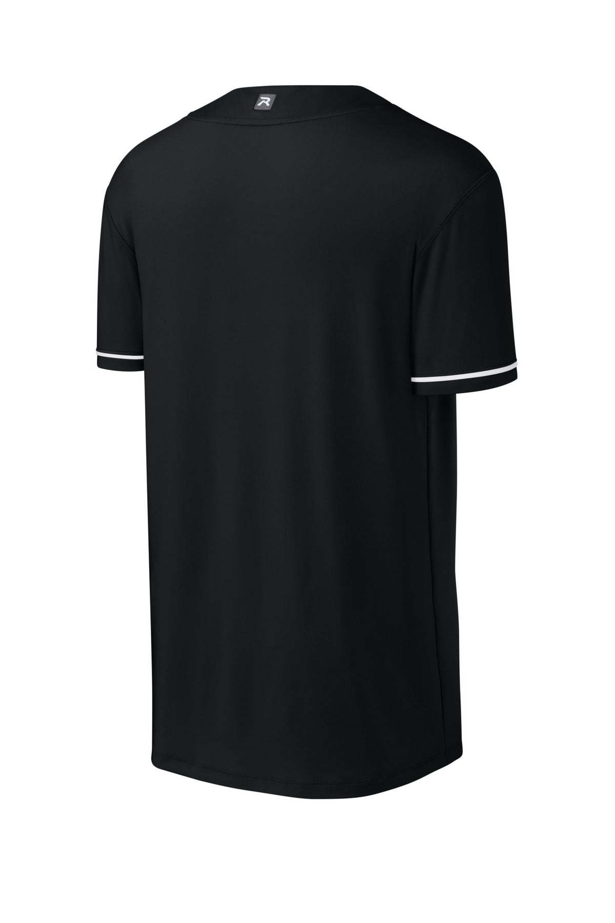 Richardson Select 2-Button Baseball Jersey - Black
