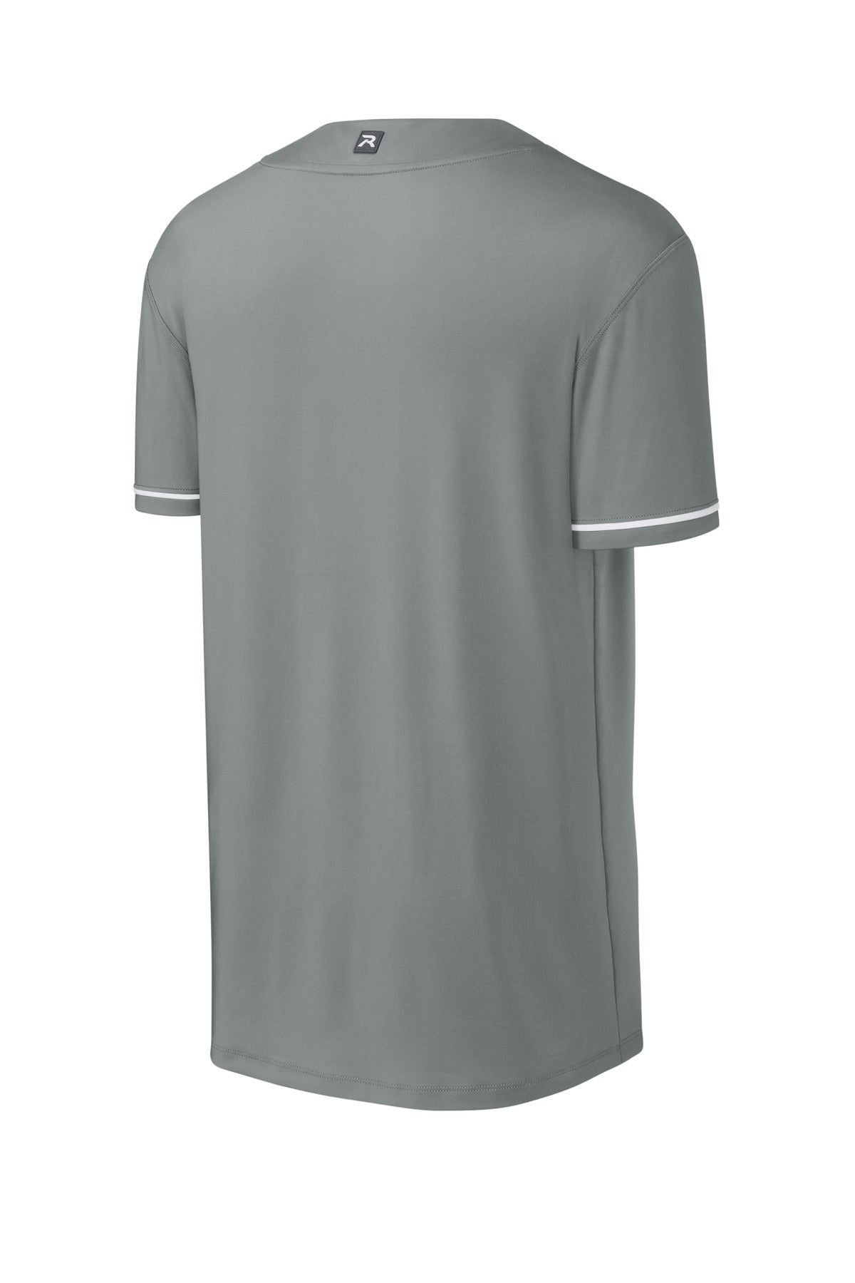 Richardson Select 2-Button Baseball Jersey - Grey