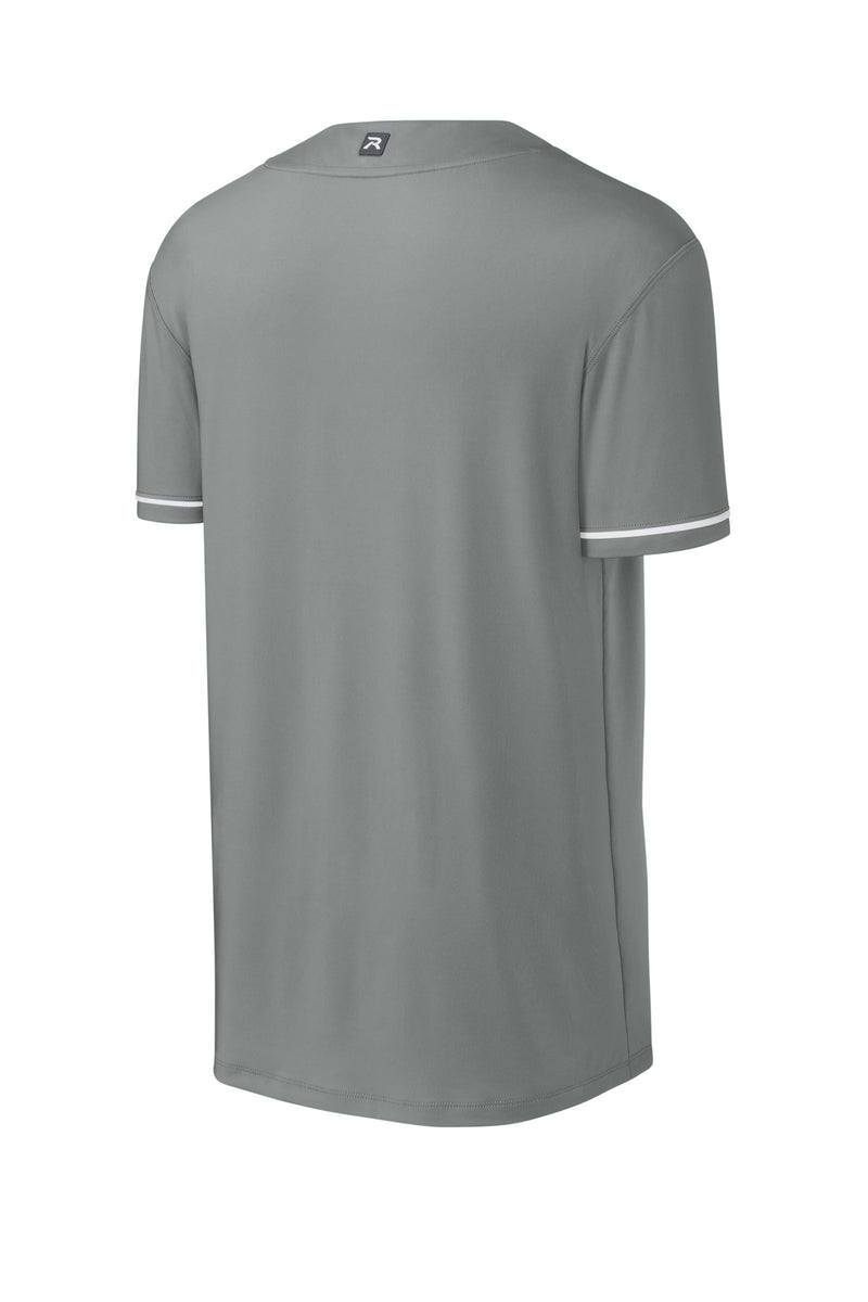 Richardson Select 2-Button Baseball Jersey - Grey