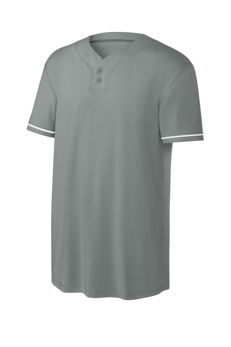 Richardson Select 2-Button Baseball Jersey - Grey