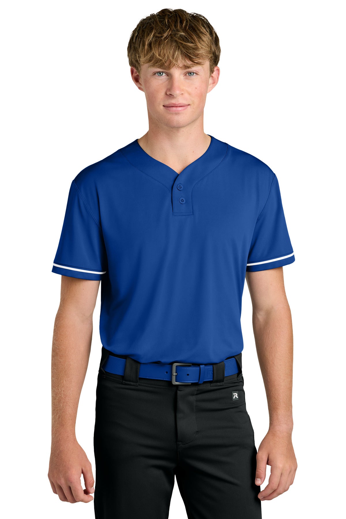 Richardson Select 2-Button Baseball Jersey - Royal