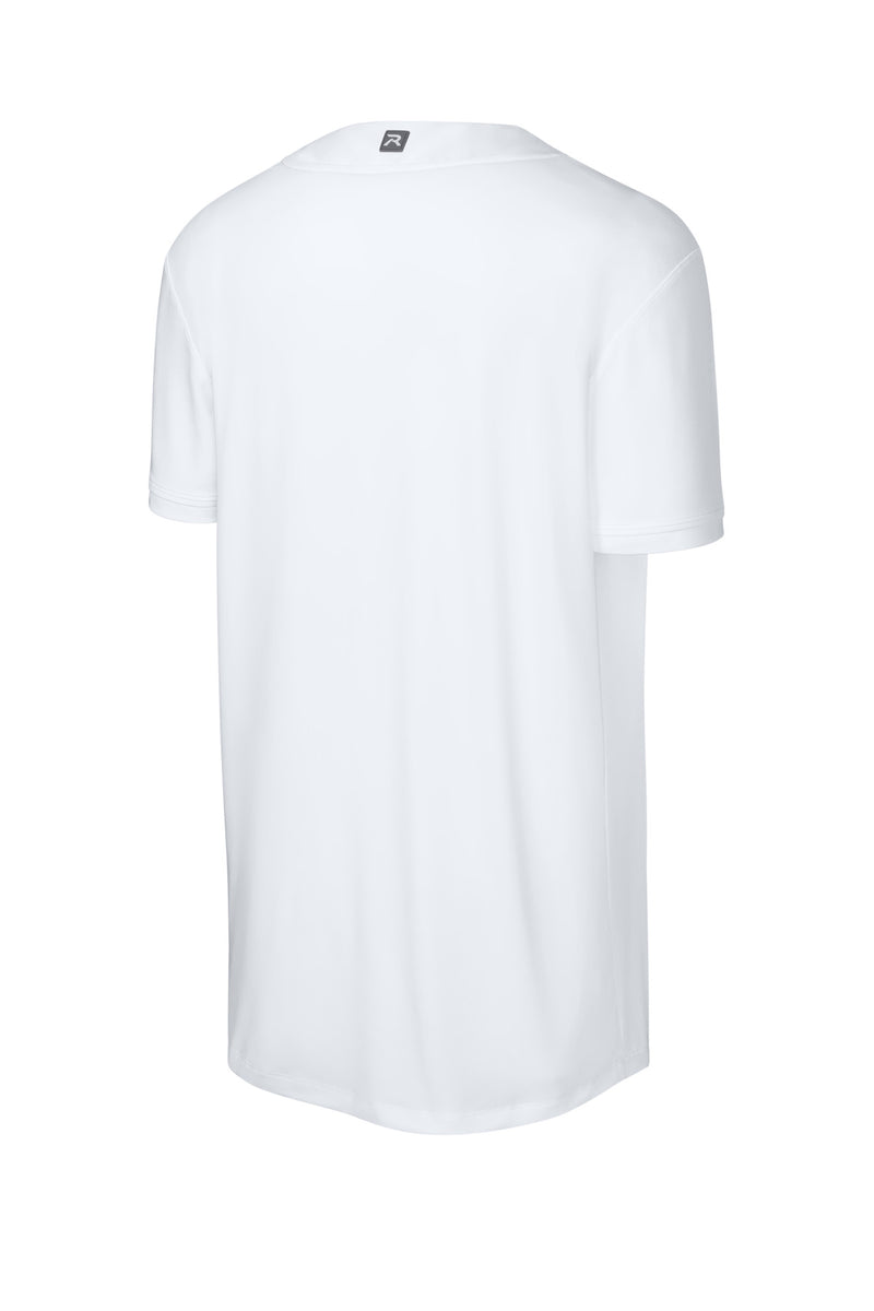 Richardson Select 2-Button Baseball Jersey - White