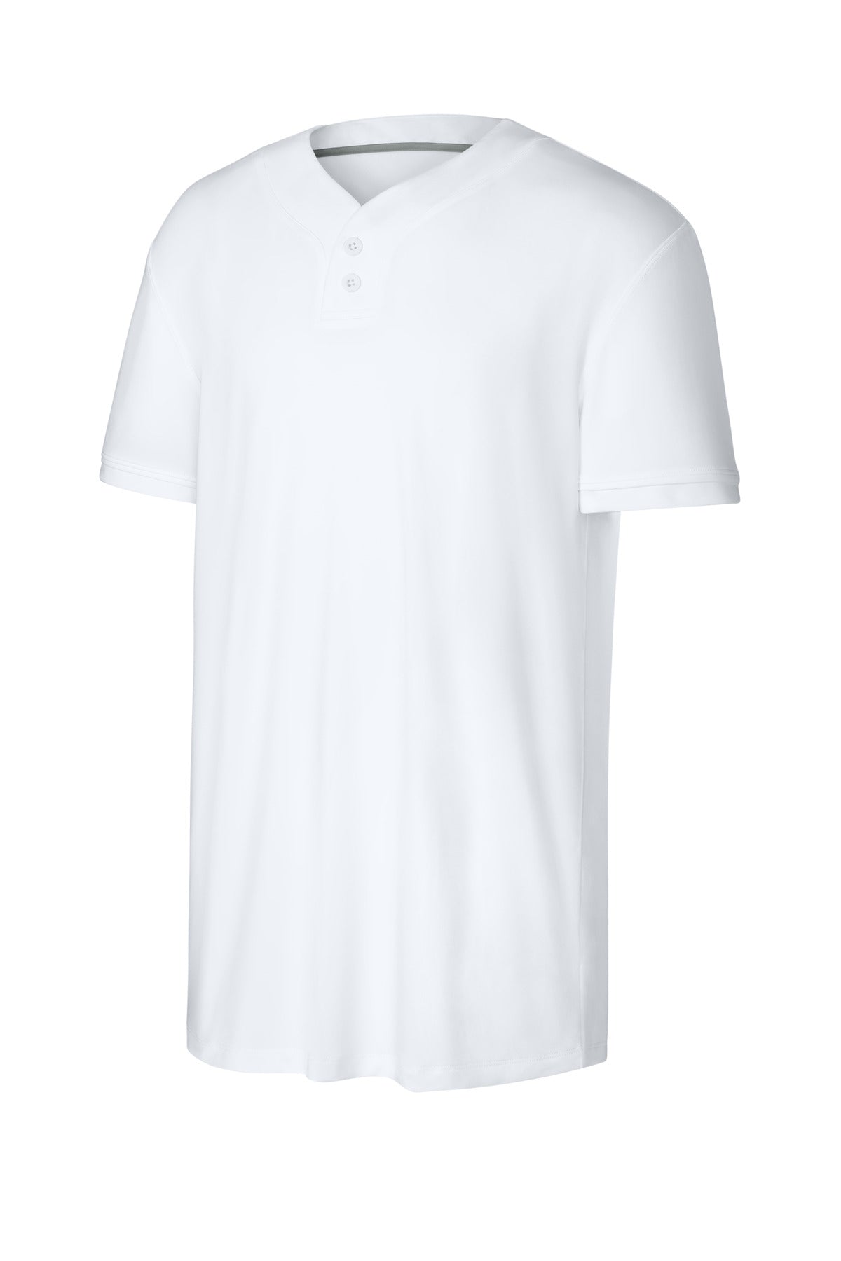 Richardson Select 2-Button Baseball Jersey - White