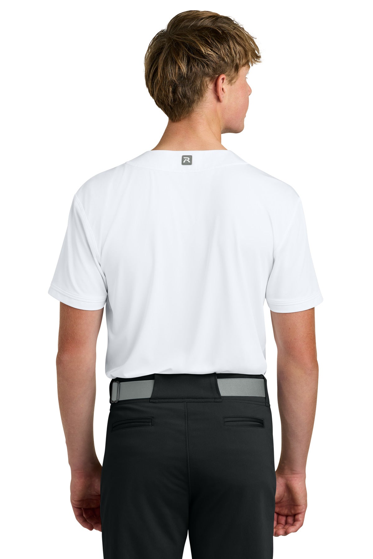 Richardson Select 2-Button Baseball Jersey - White