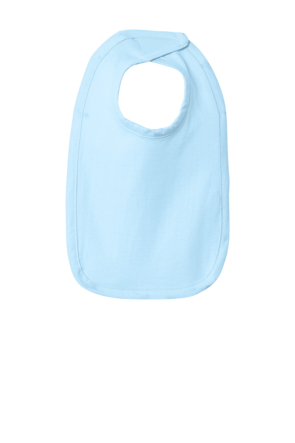 Rabbit Skins Infant Premium Jersey Bib - Light Blue