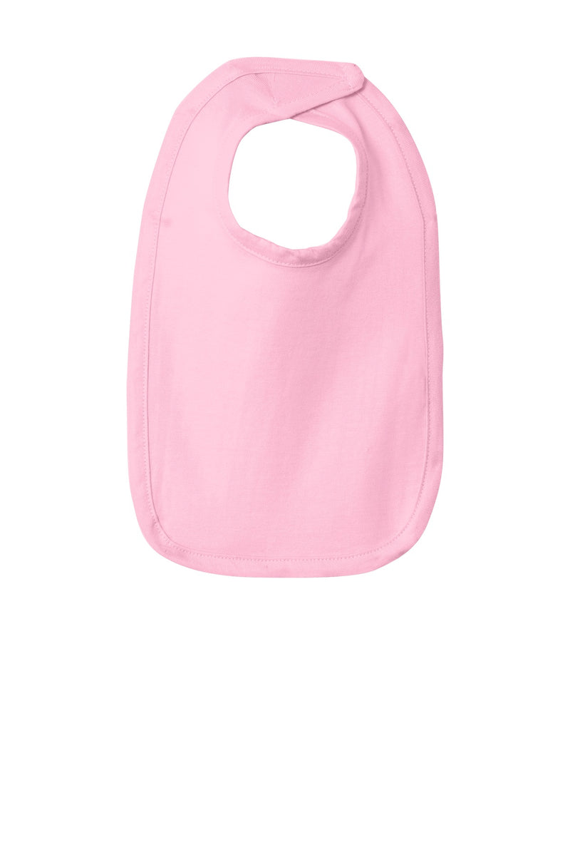 Rabbit Skins Infant Premium Jersey Bib - Pink