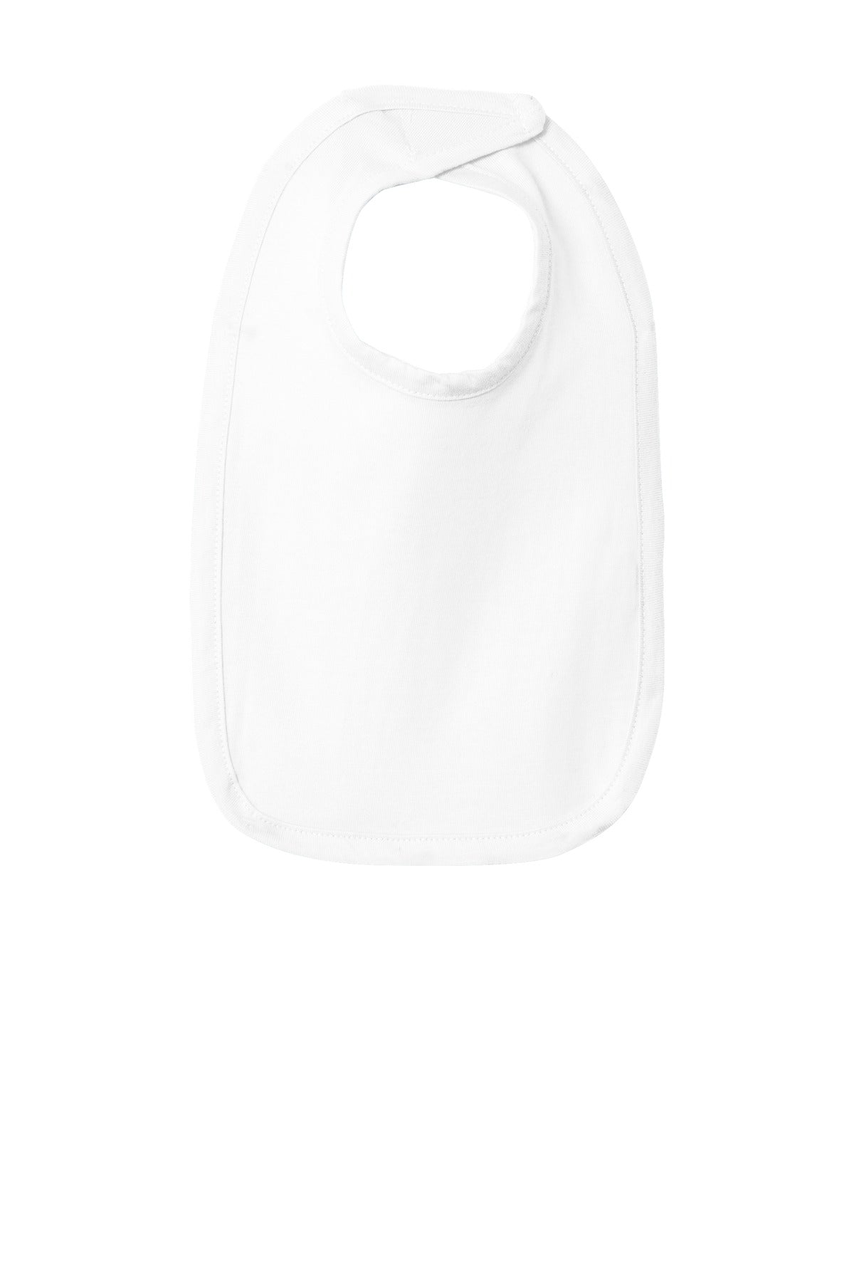 Rabbit Skins Infant Premium Jersey Bib - White
