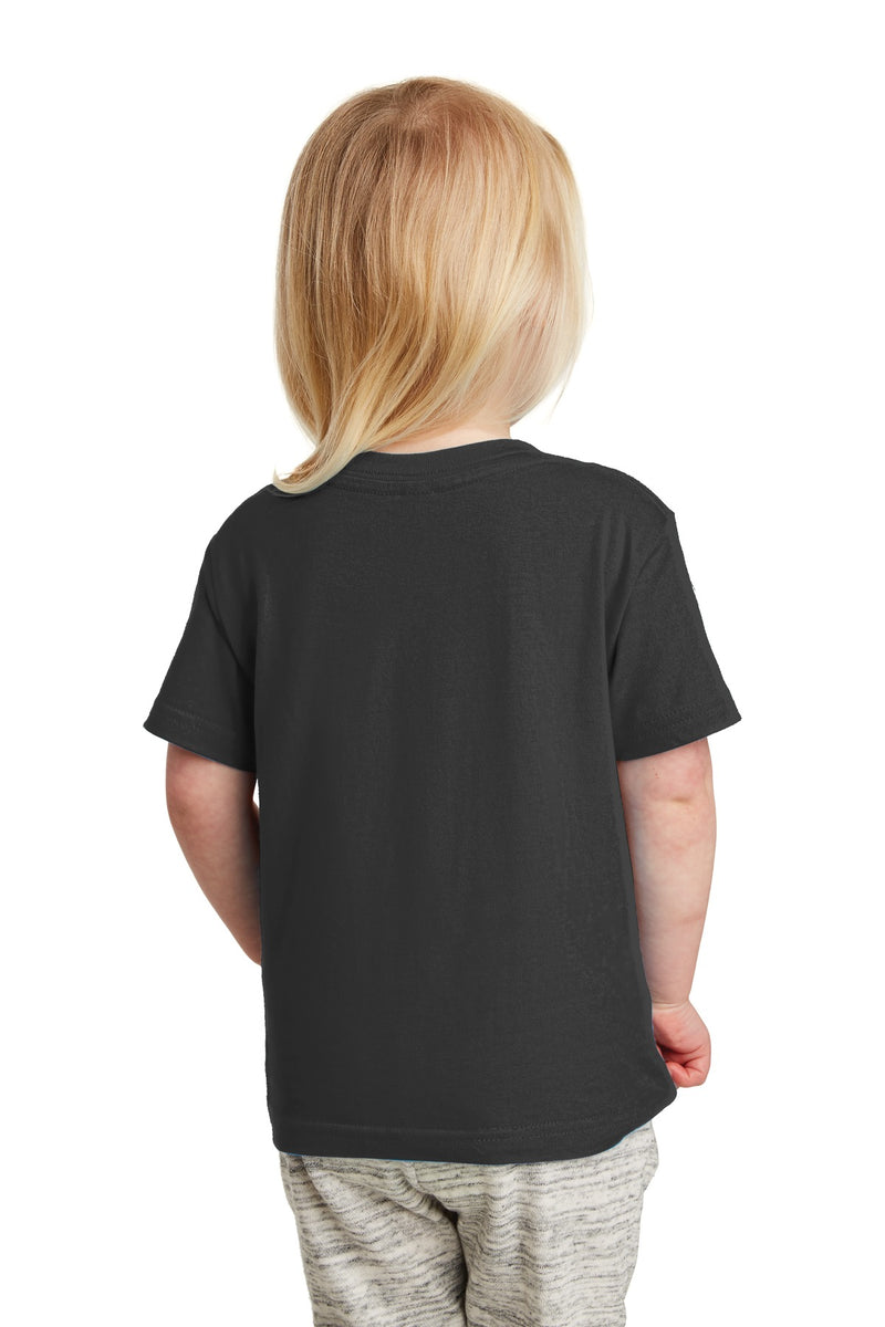 Rabbit Skins Toddler Fine Jersey Tee - Black