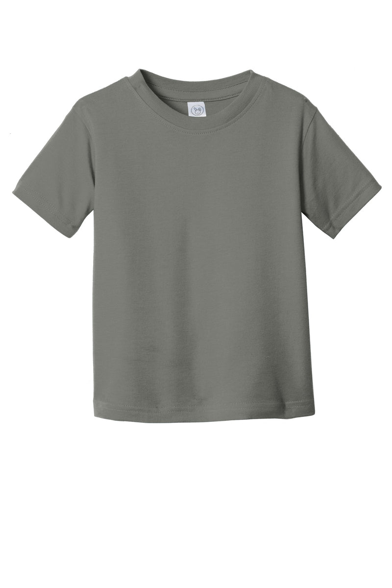 Rabbit Skins Toddler Fine Jersey Tee - Charcoal