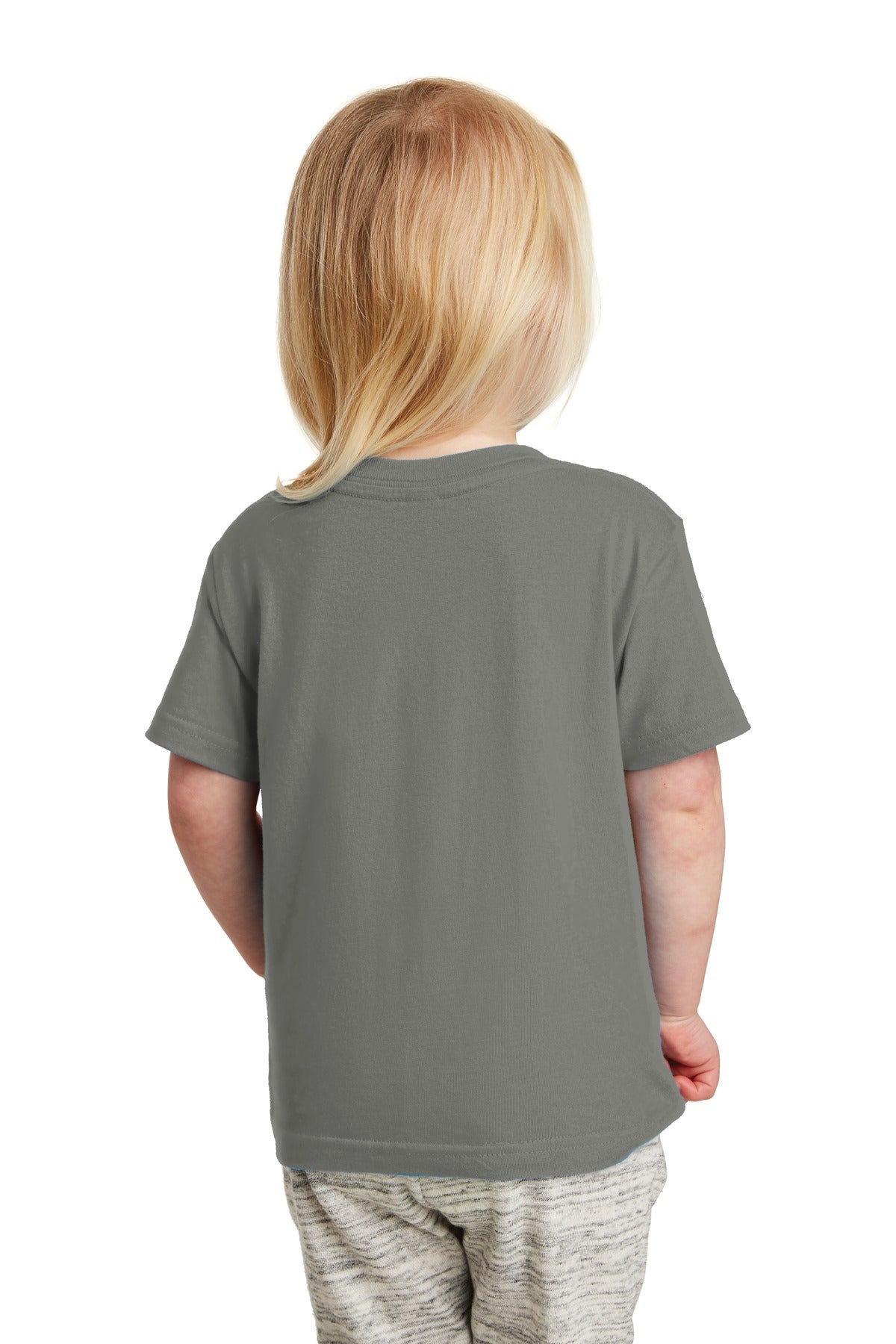 Rabbit Skins Toddler Fine Jersey Tee - Charcoal
