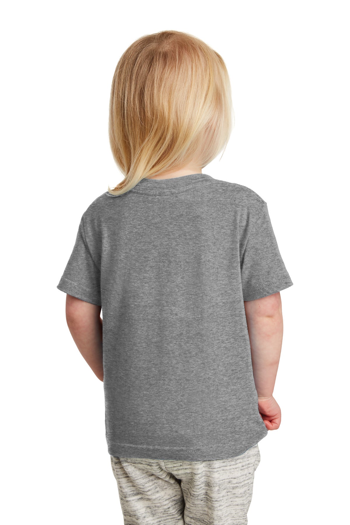 Rabbit Skins Toddler Fine Jersey Tee - Granite Heather