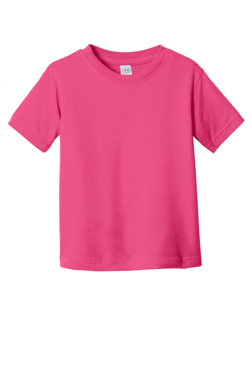 Rabbit Skins Toddler Fine Jersey Tee - Hot Pink