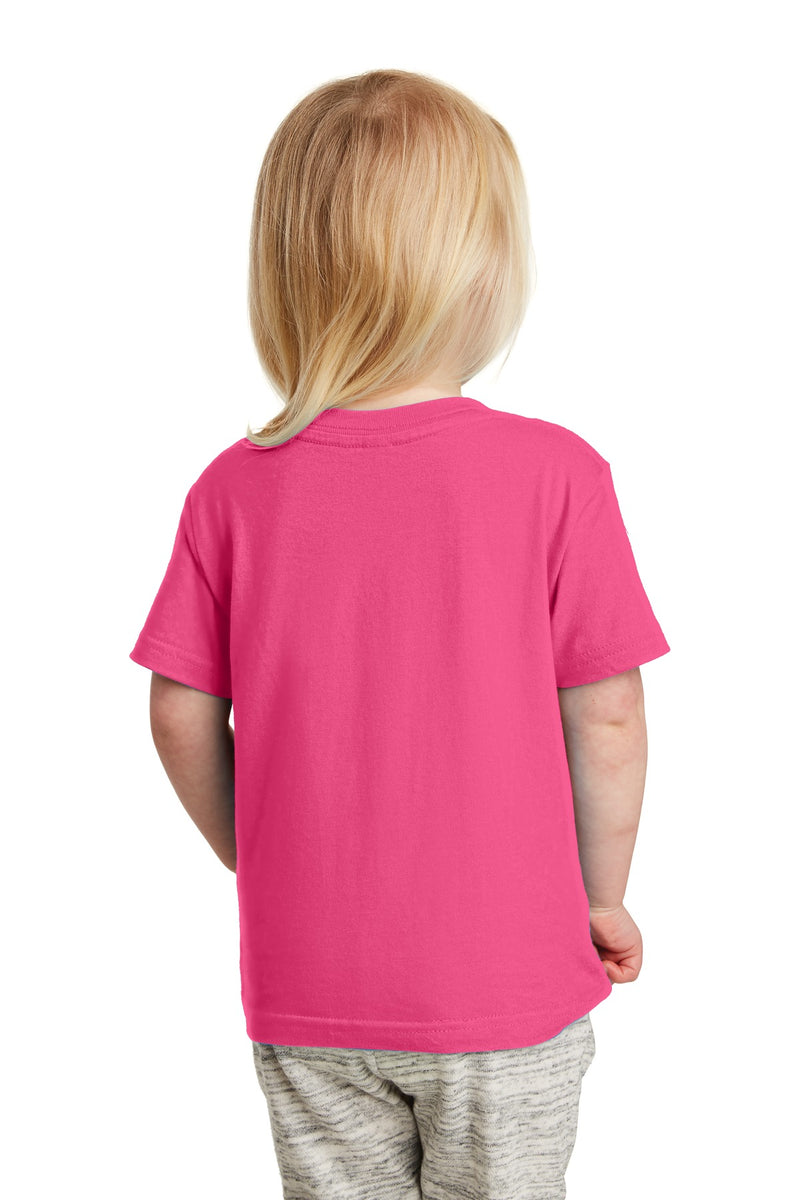Rabbit Skins Toddler Fine Jersey Tee - Hot Pink