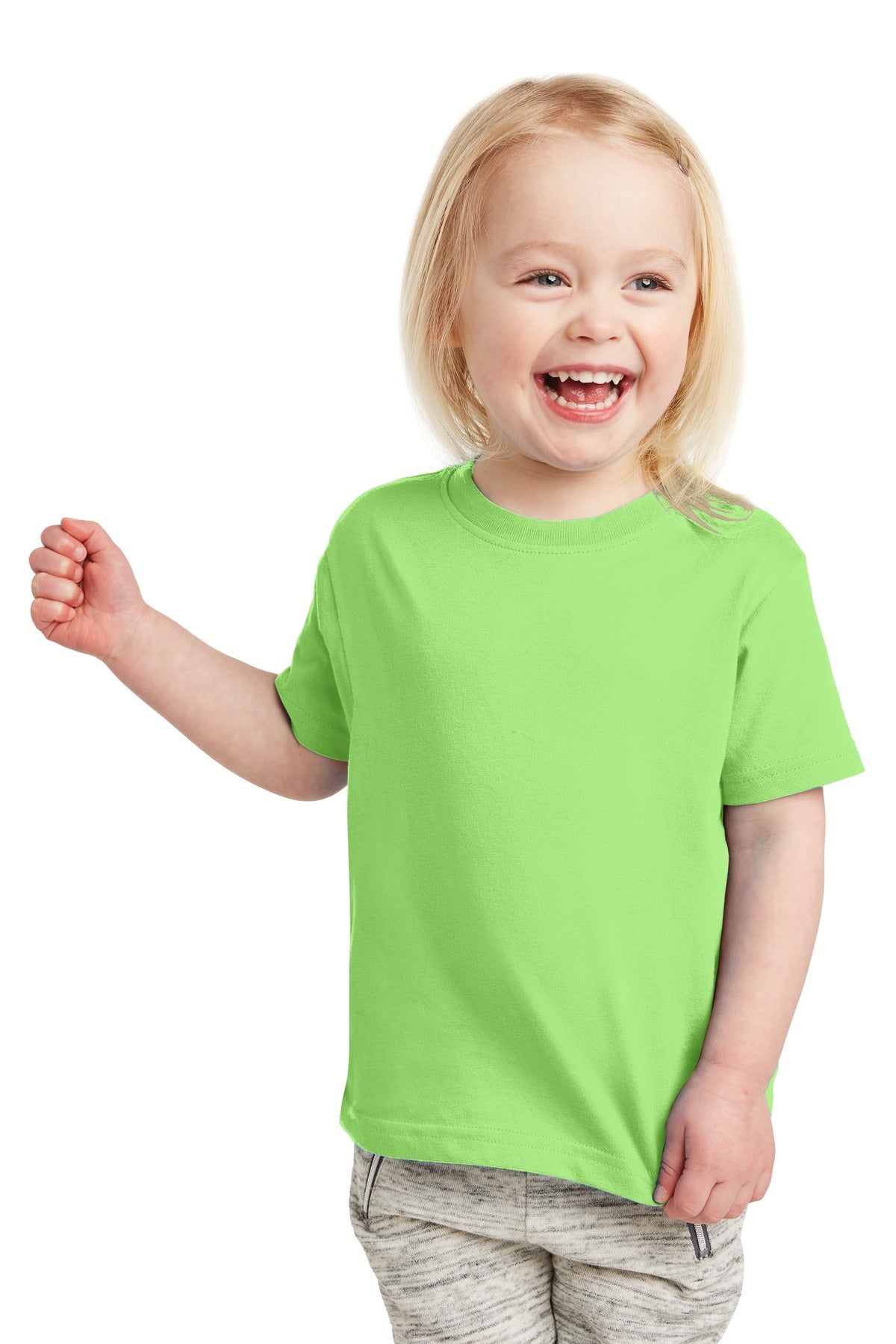 Rabbit Skins Toddler Fine Jersey Tee - Key Lime
