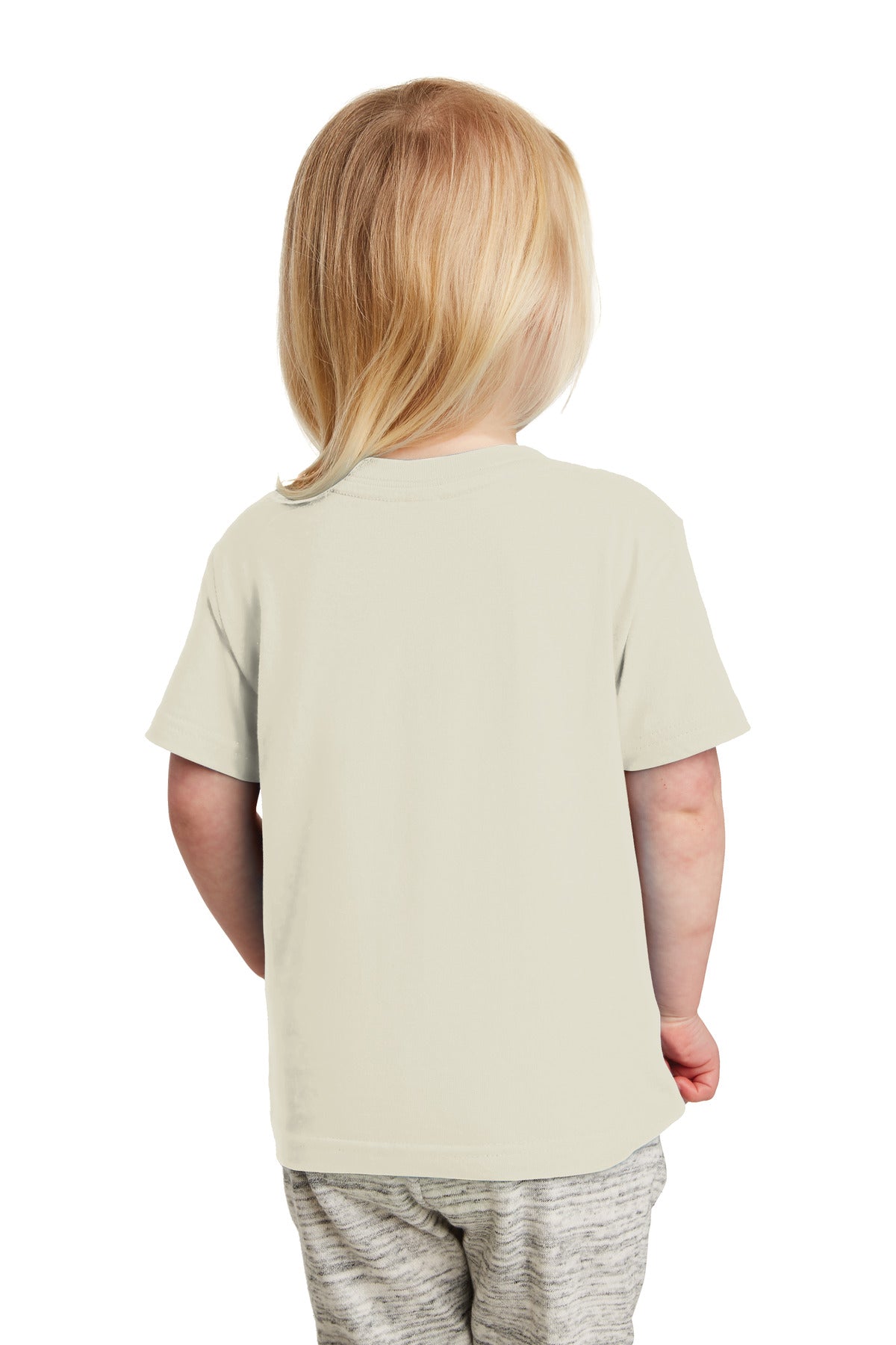 Rabbit Skins Toddler Fine Jersey Tee - Natural