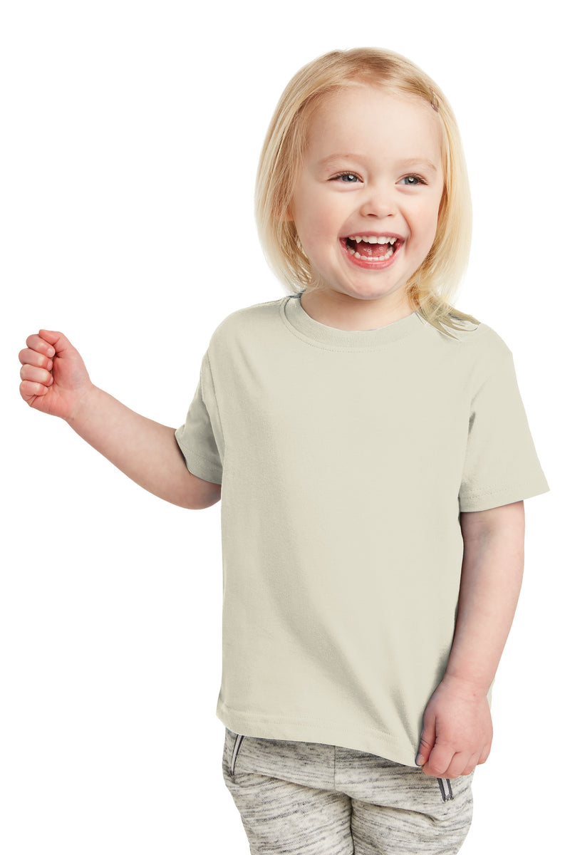 Rabbit Skins Toddler Fine Jersey Tee - Natural