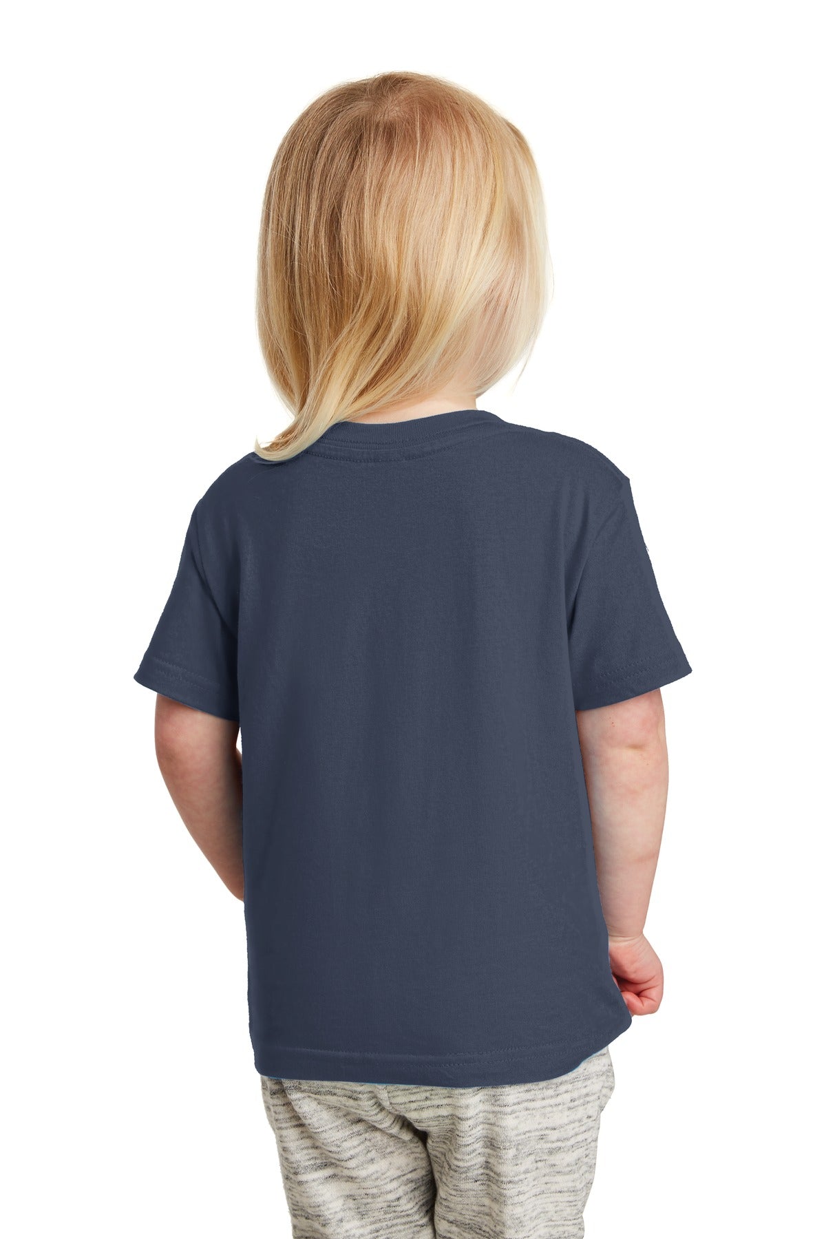Rabbit Skins Toddler Fine Jersey Tee - Navy