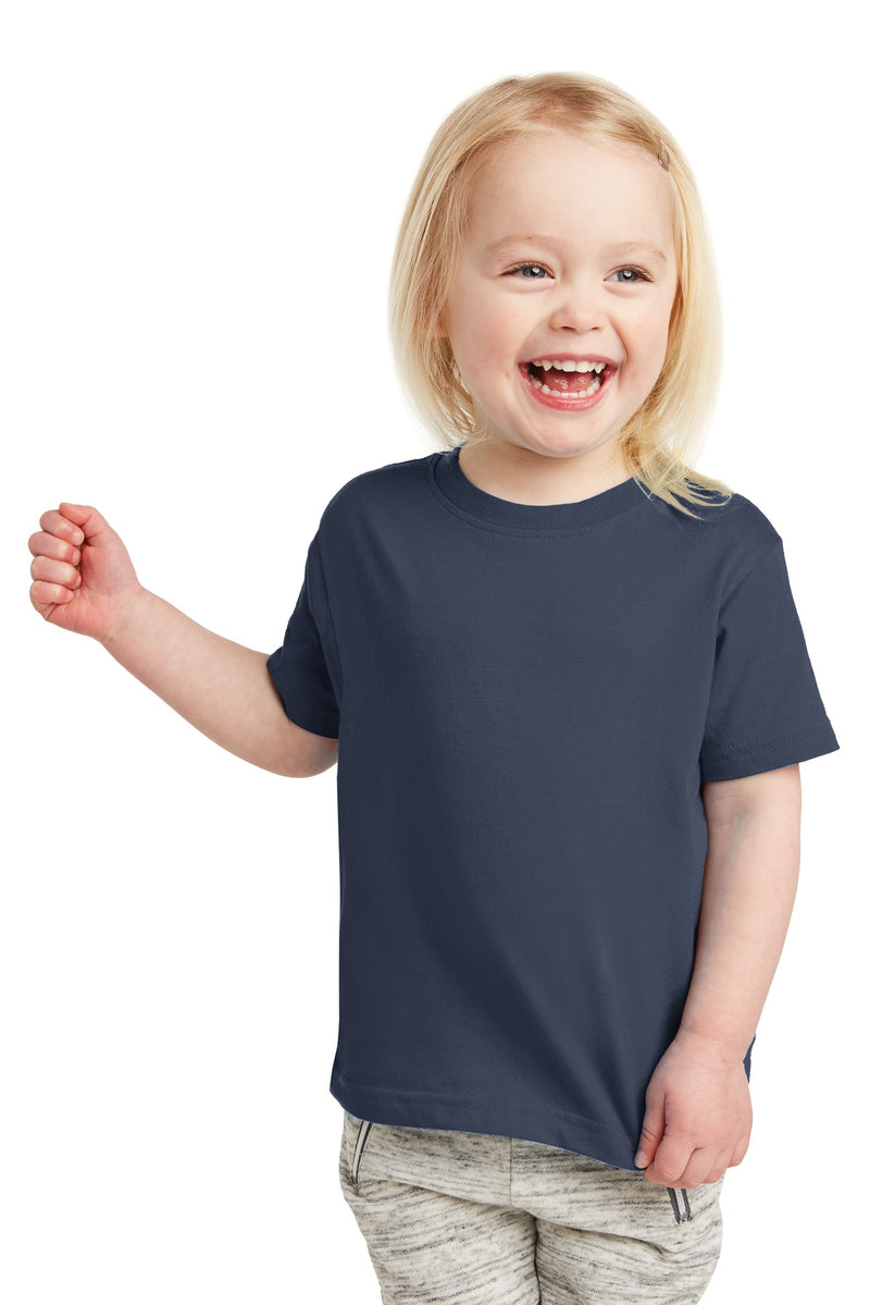 Rabbit Skins Toddler Fine Jersey Tee - Navy