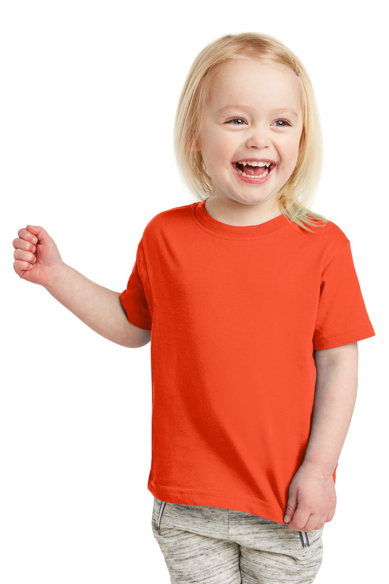 Rabbit Skins Toddler Fine Jersey Tee - Orange