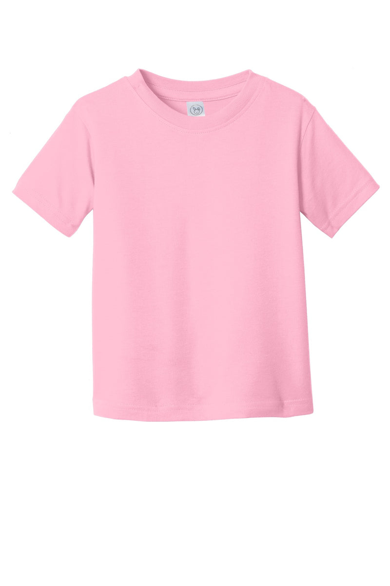 Rabbit Skins Toddler Fine Jersey Tee - Pink