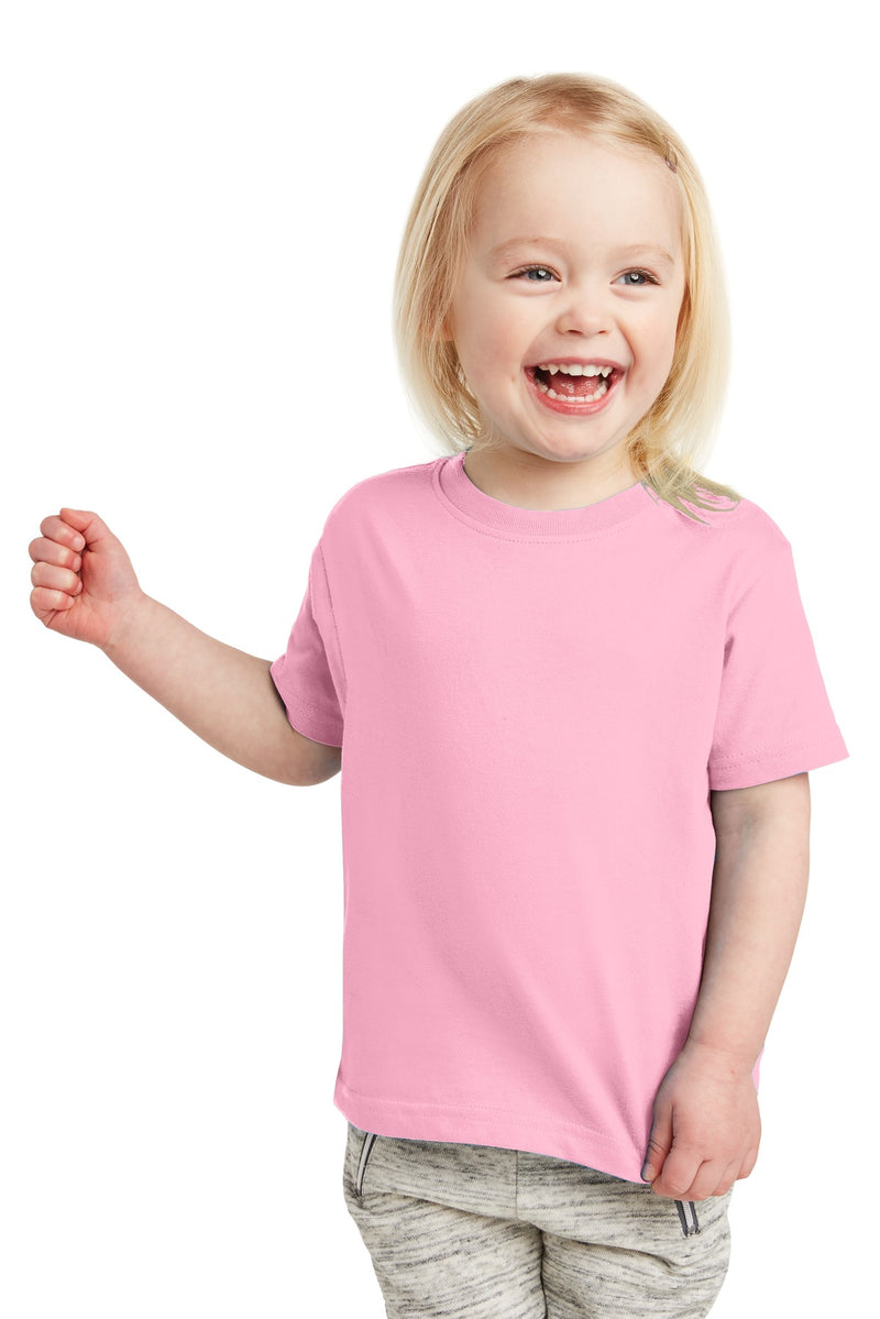 Rabbit Skins Toddler Fine Jersey Tee - Pink